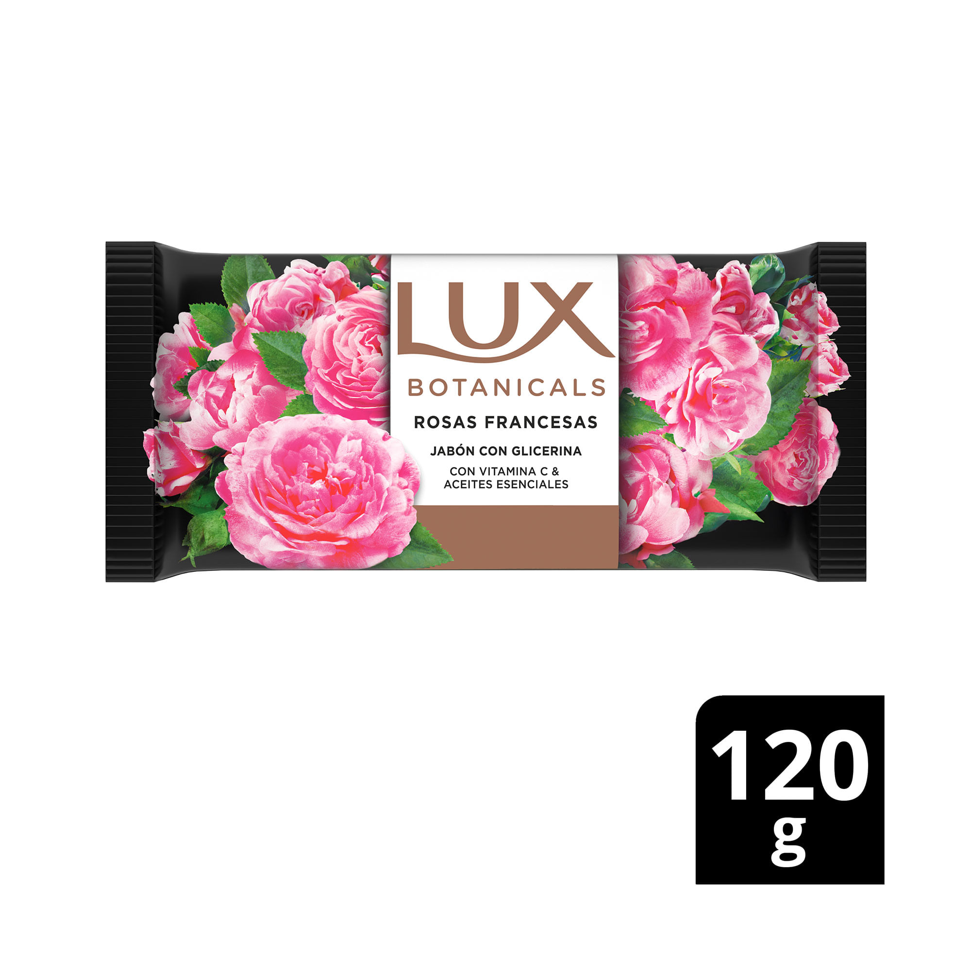 Jabón de tocador Lux rosas francesas 120 g.