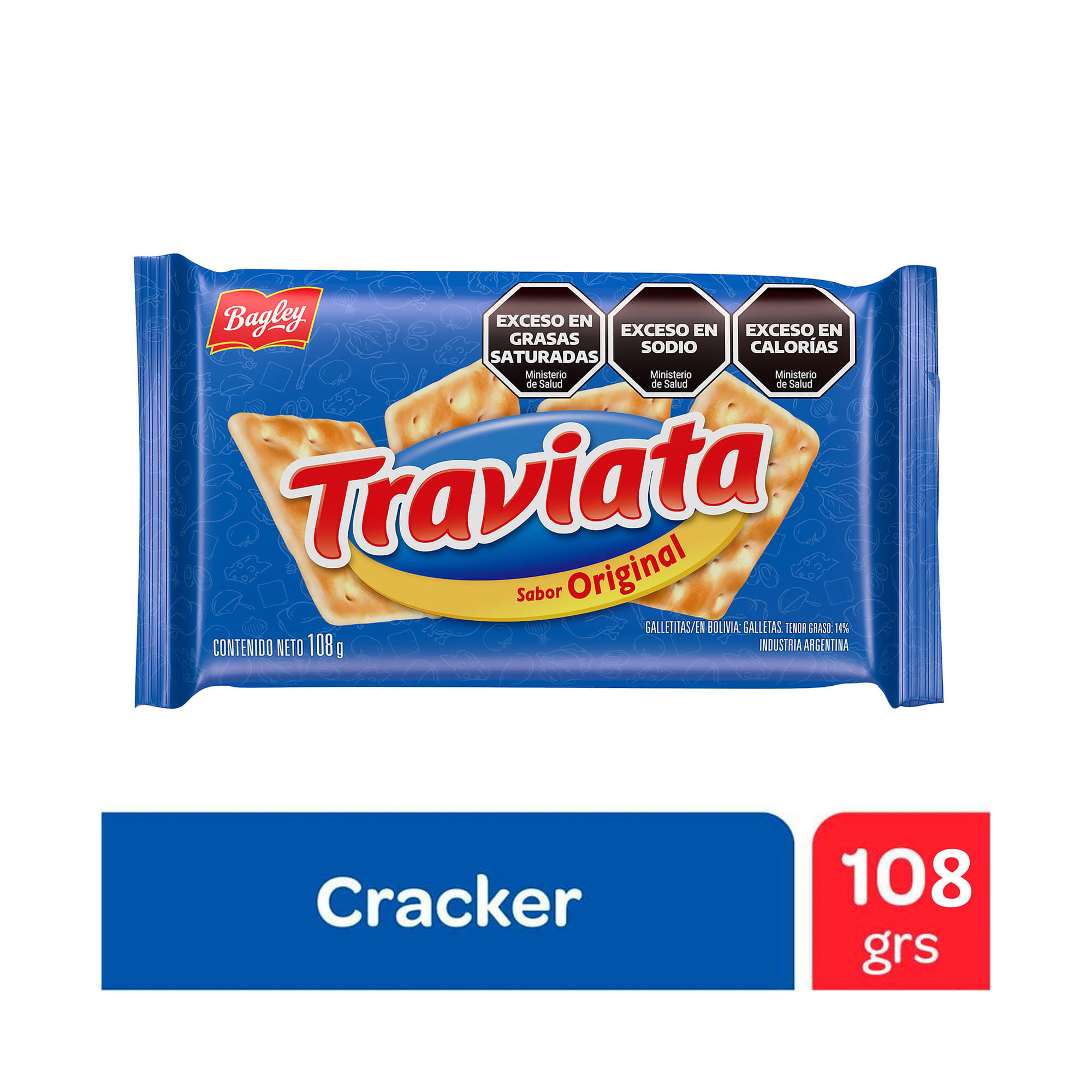 Galletitas sandwich Traviata 108 g