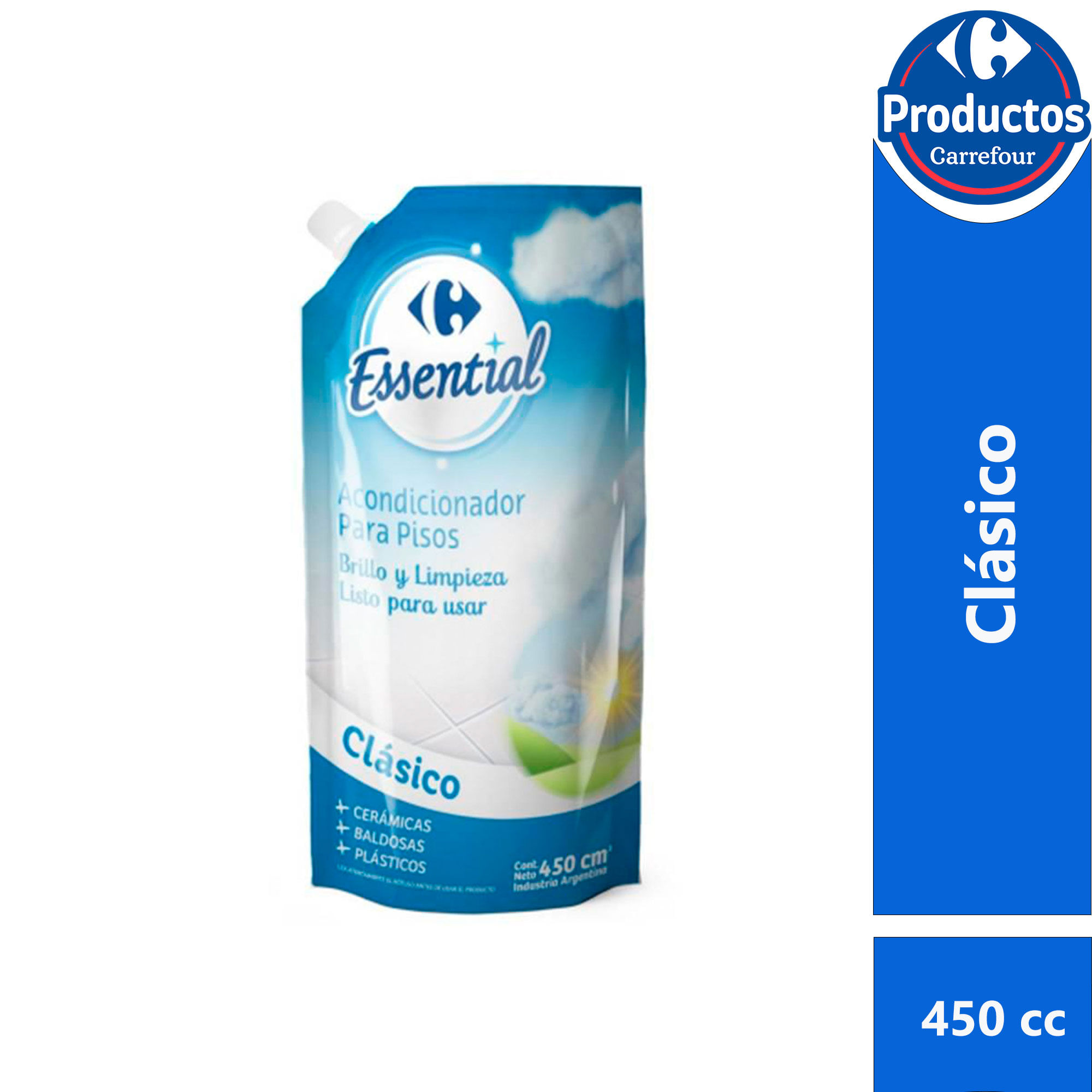 Acondicionador para pisos Carrefour Essential clásico dp 450 ml