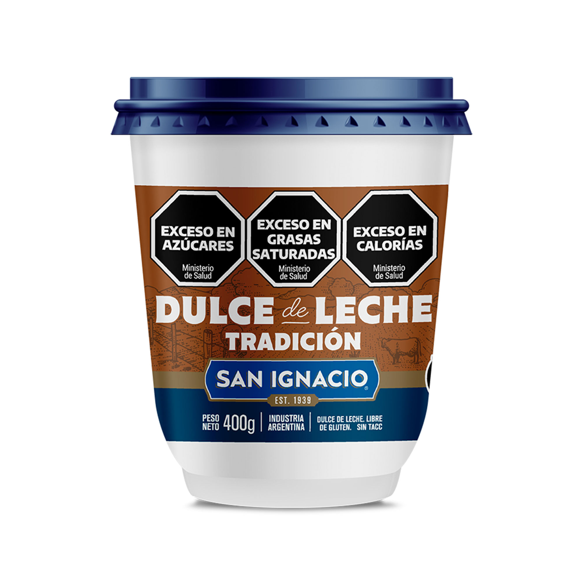 Dulce de leche San Ignacio tradicional 400 g.