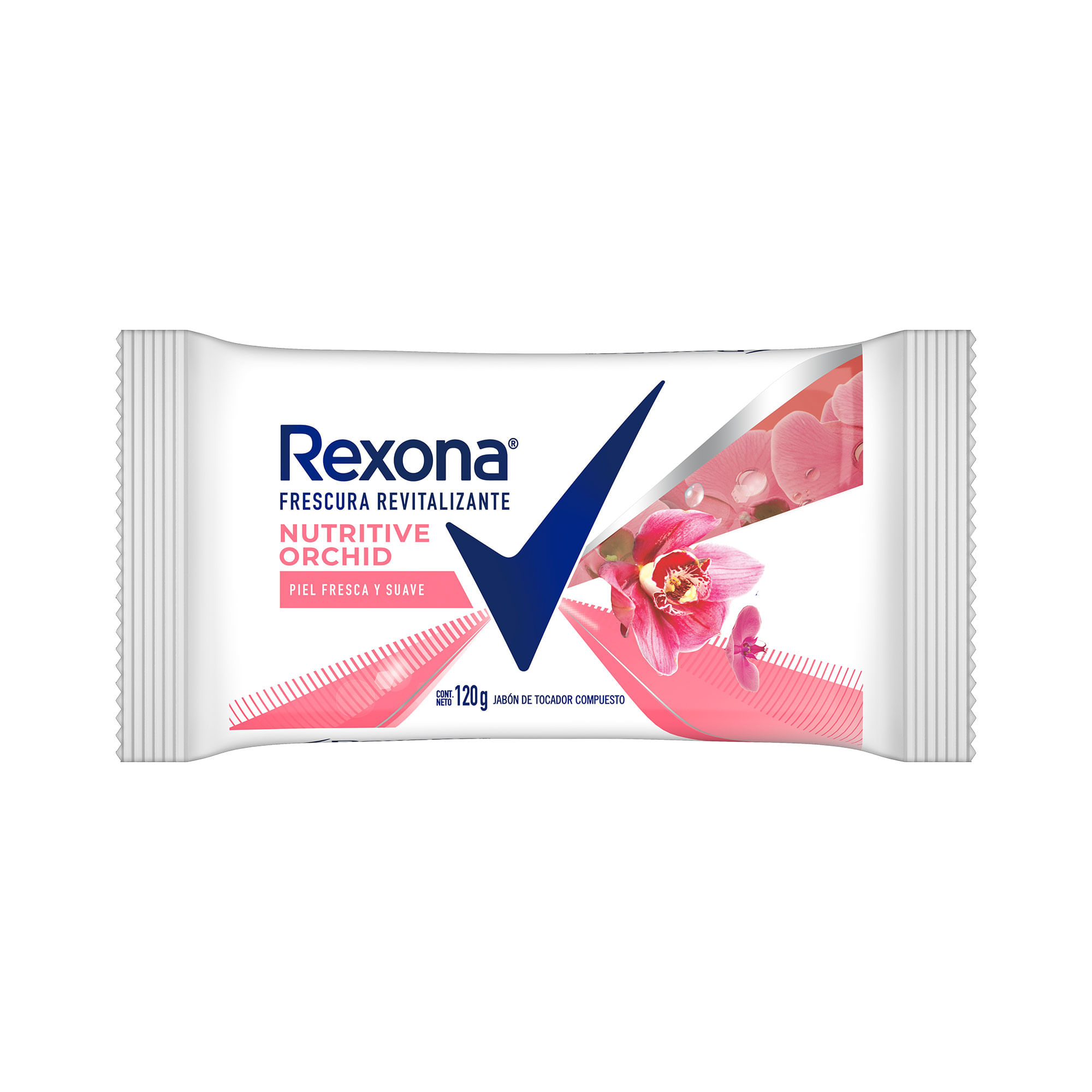 Jabón de tocador Rexona nutri orchid 120 g.