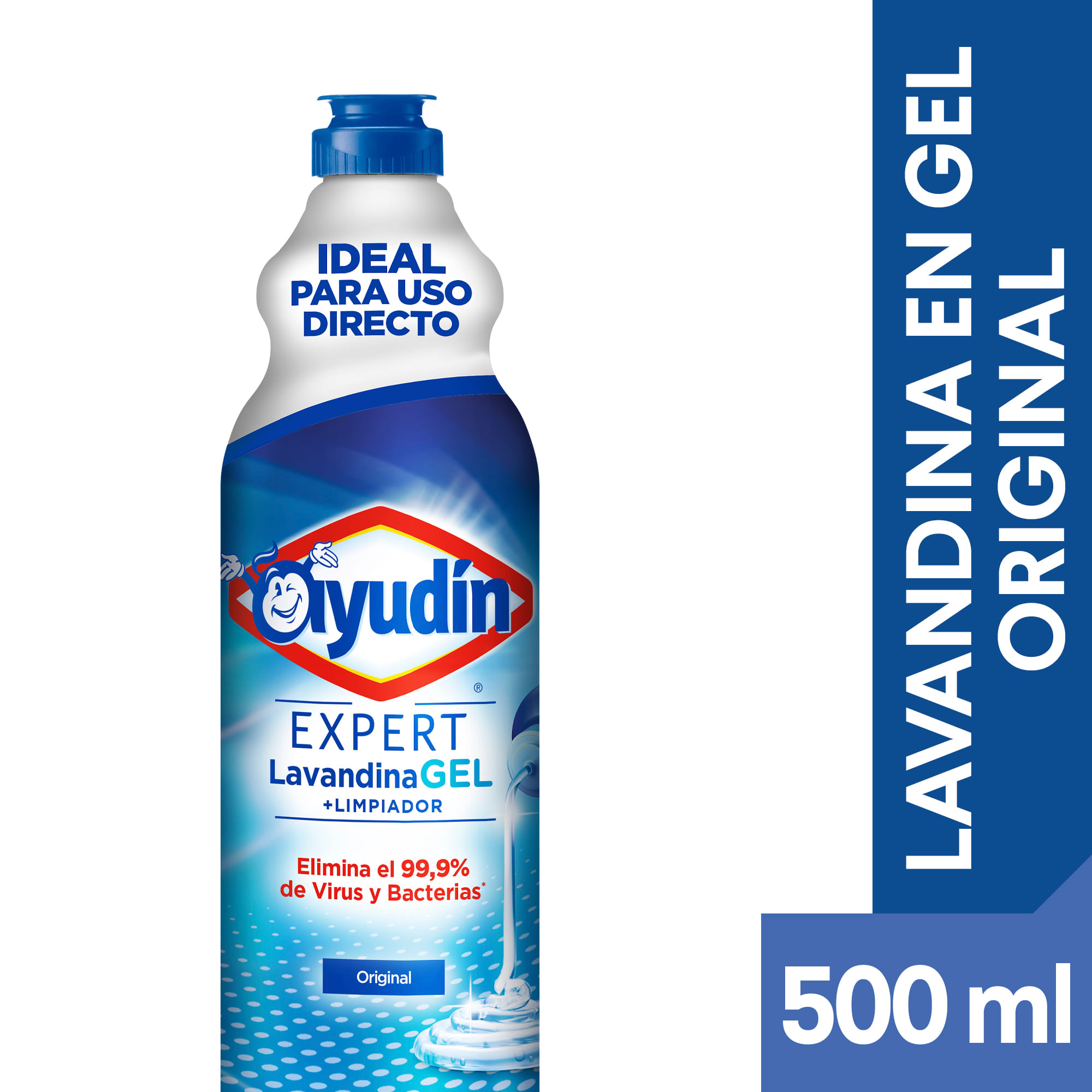 Lavandina en gel Ayudín original botella 500 cc.