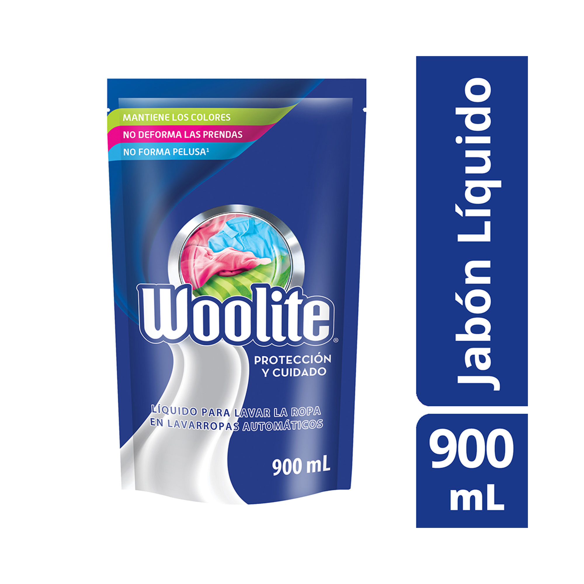 Detergente ropa fina Woolite para maquina dp 900 ml