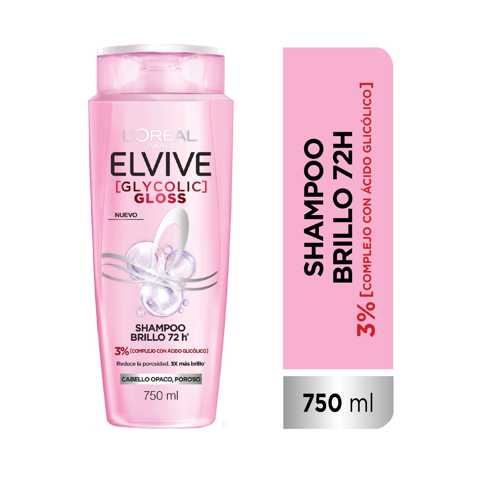 Shampoo Elvive Glycolic Gloss 750 ml