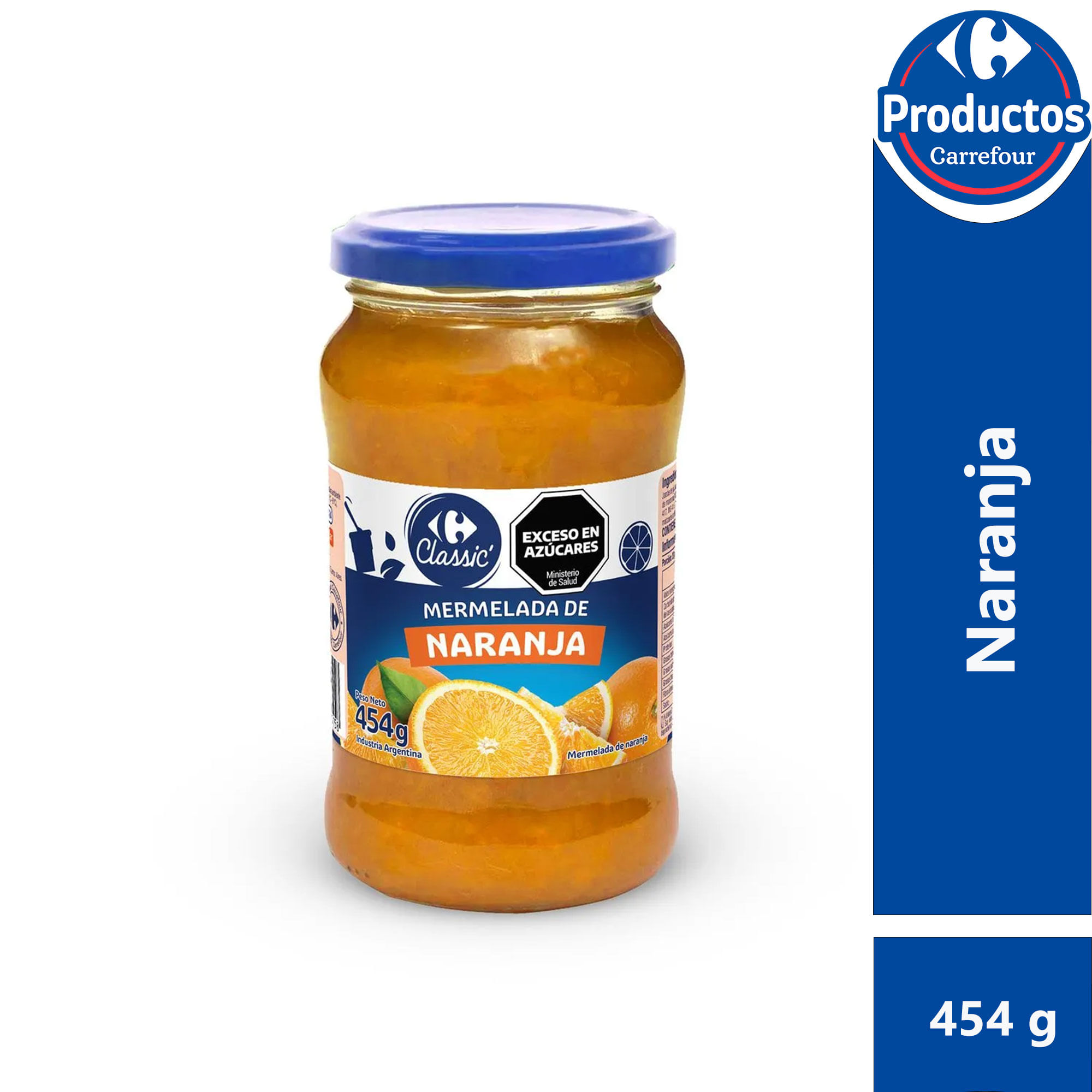 Mermelada Carrefour Classic naranja 454 g.