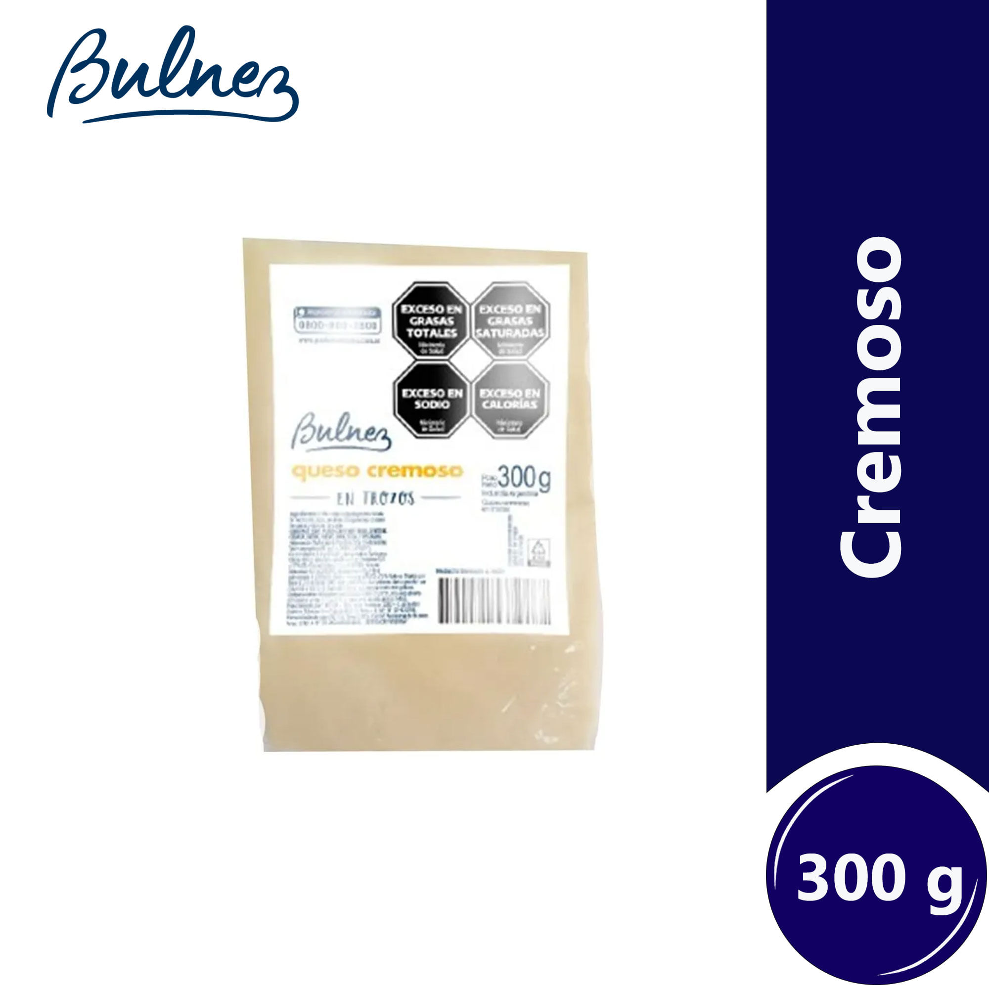 Queso cremoso Bulnez 300 grs