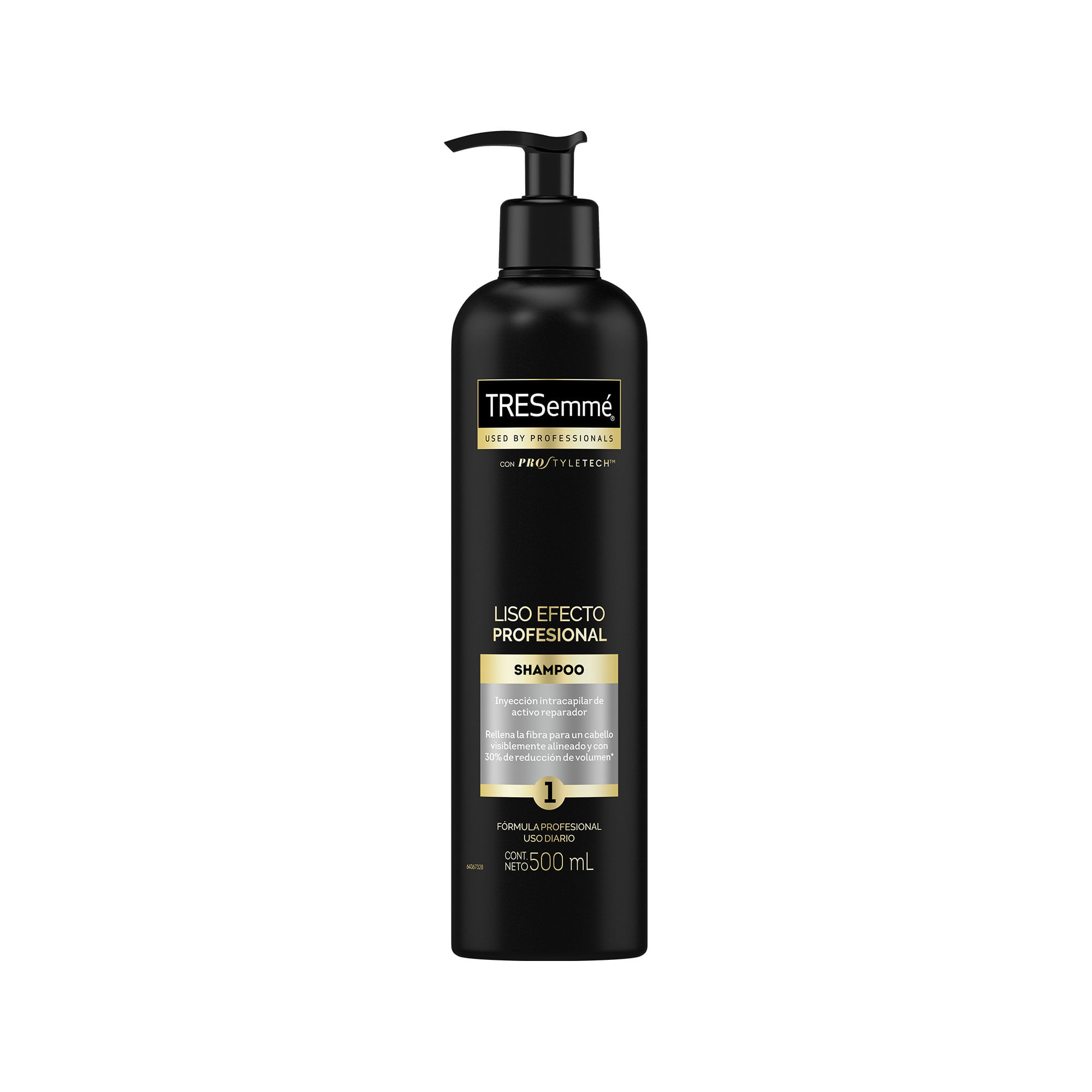 Shampoo Tresemmé liso efecto profesional 500 ml