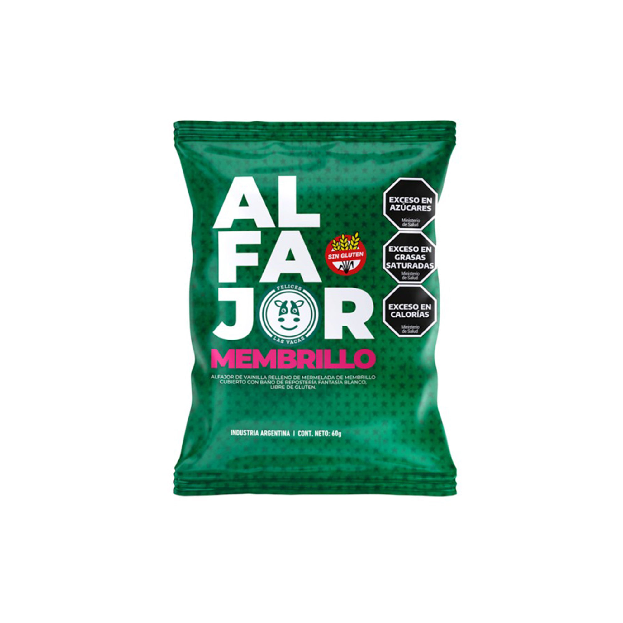 Alfajor de membrillo Felices las Vacas 60 grs