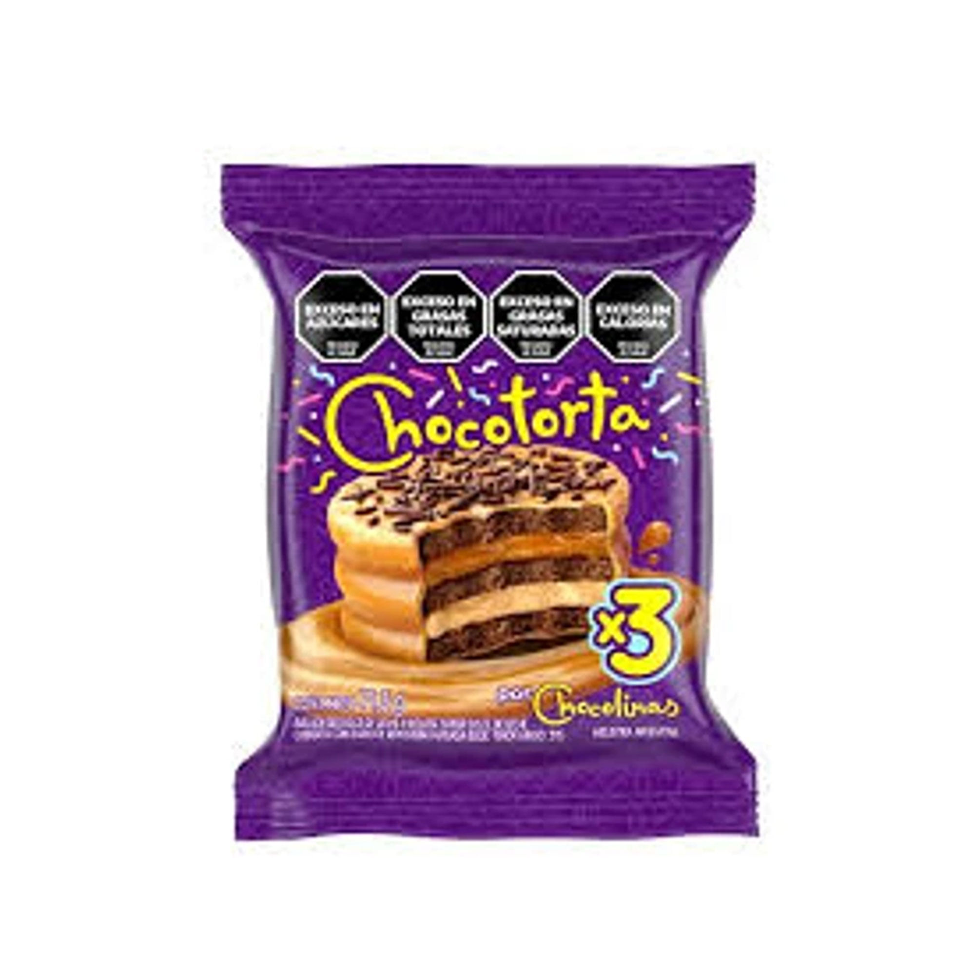 Alfajor Chocolinas chocotorta 71.5 grs