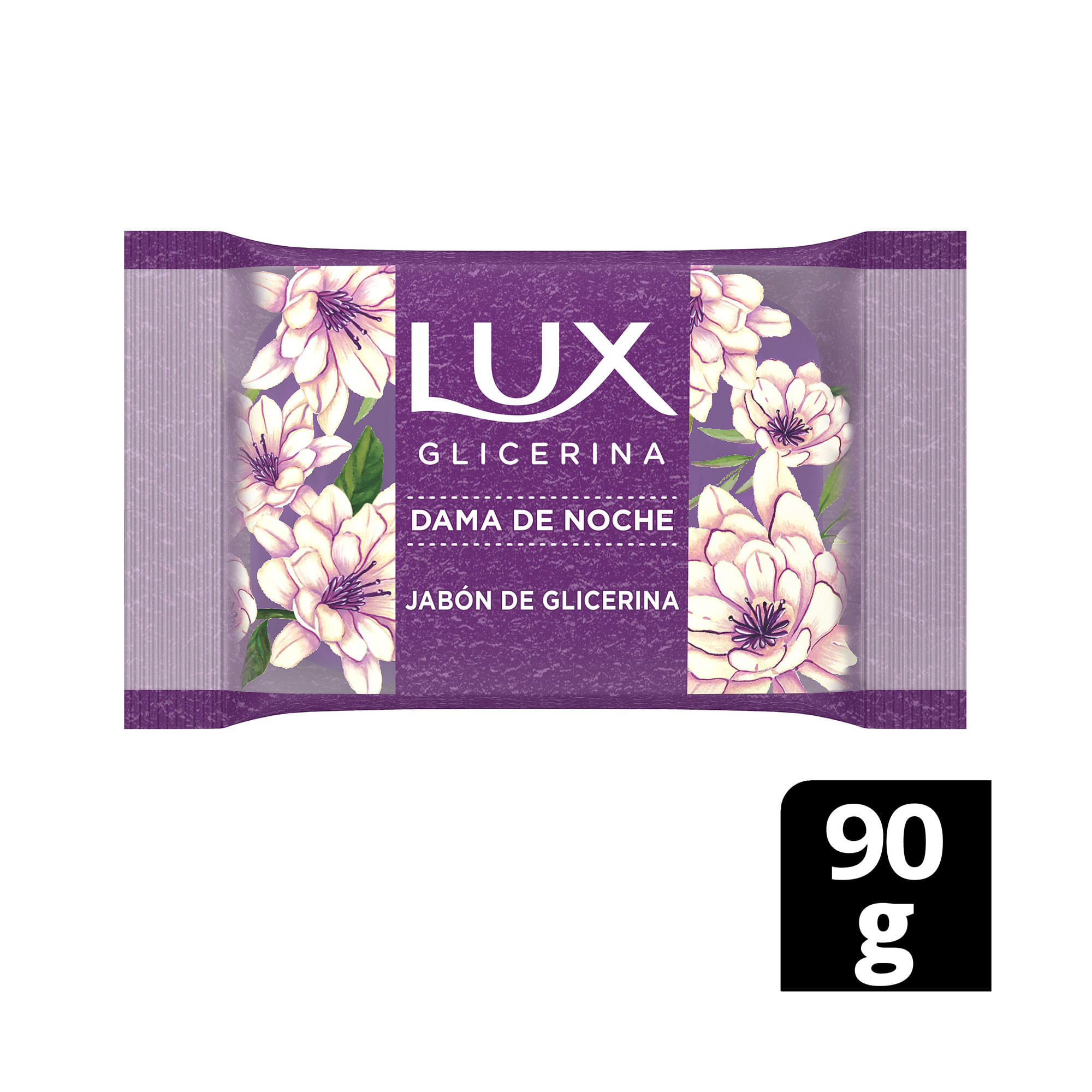 Jabón de tocador glicerina Lux dama de noche 90 grs