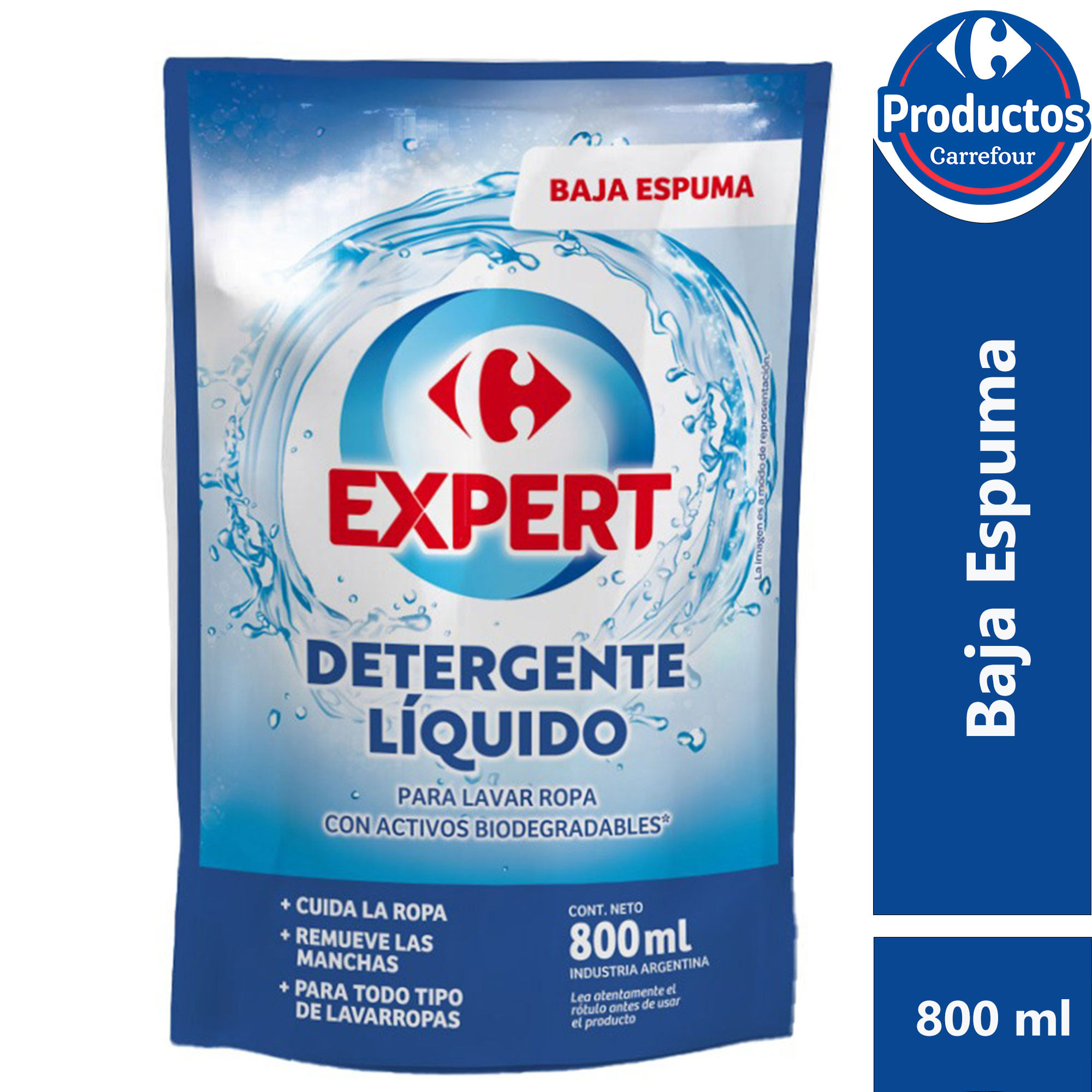 Jabón líquido para ropa Carrefour dp 800 cc.