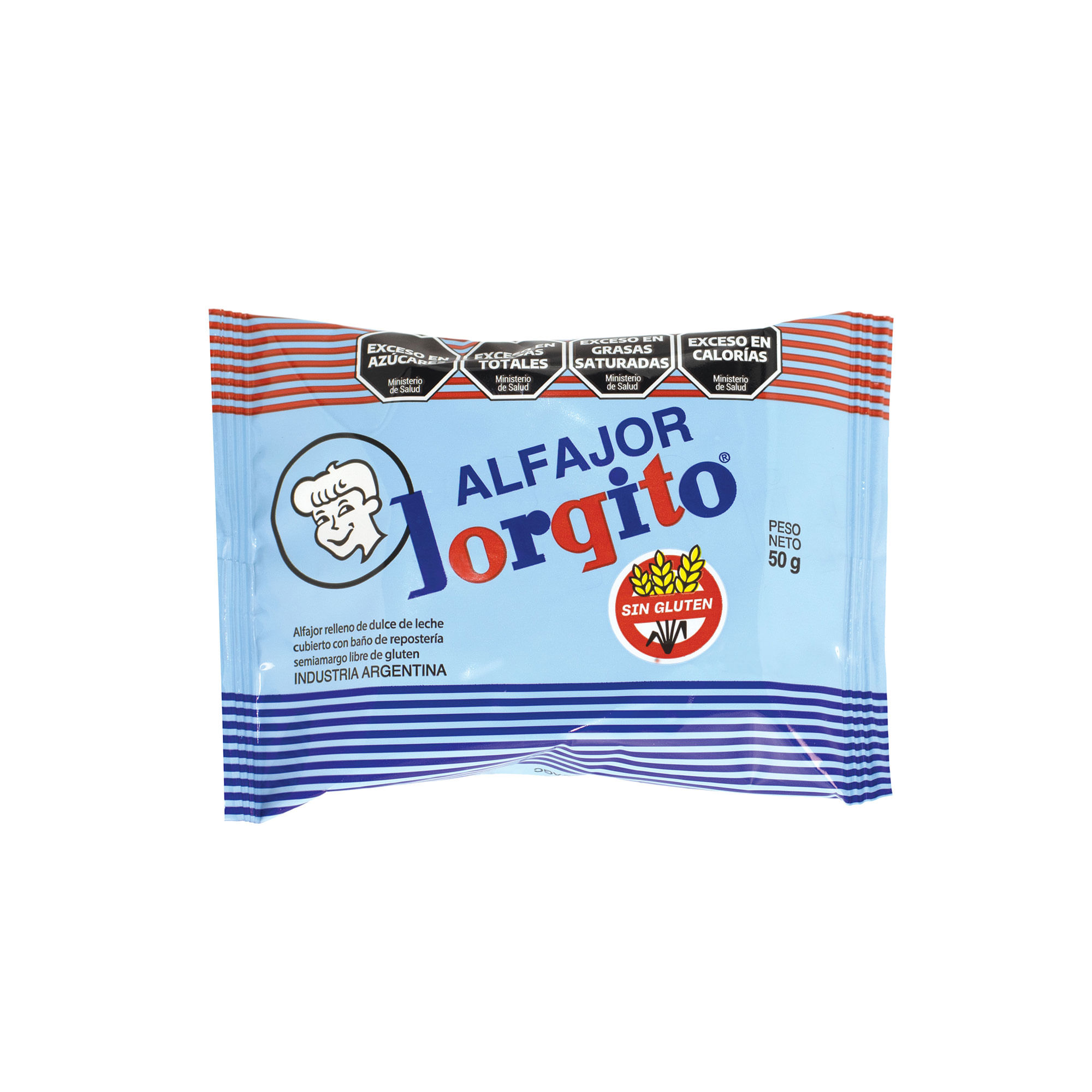 Alfajor sin gluten Jorgito 50 grs