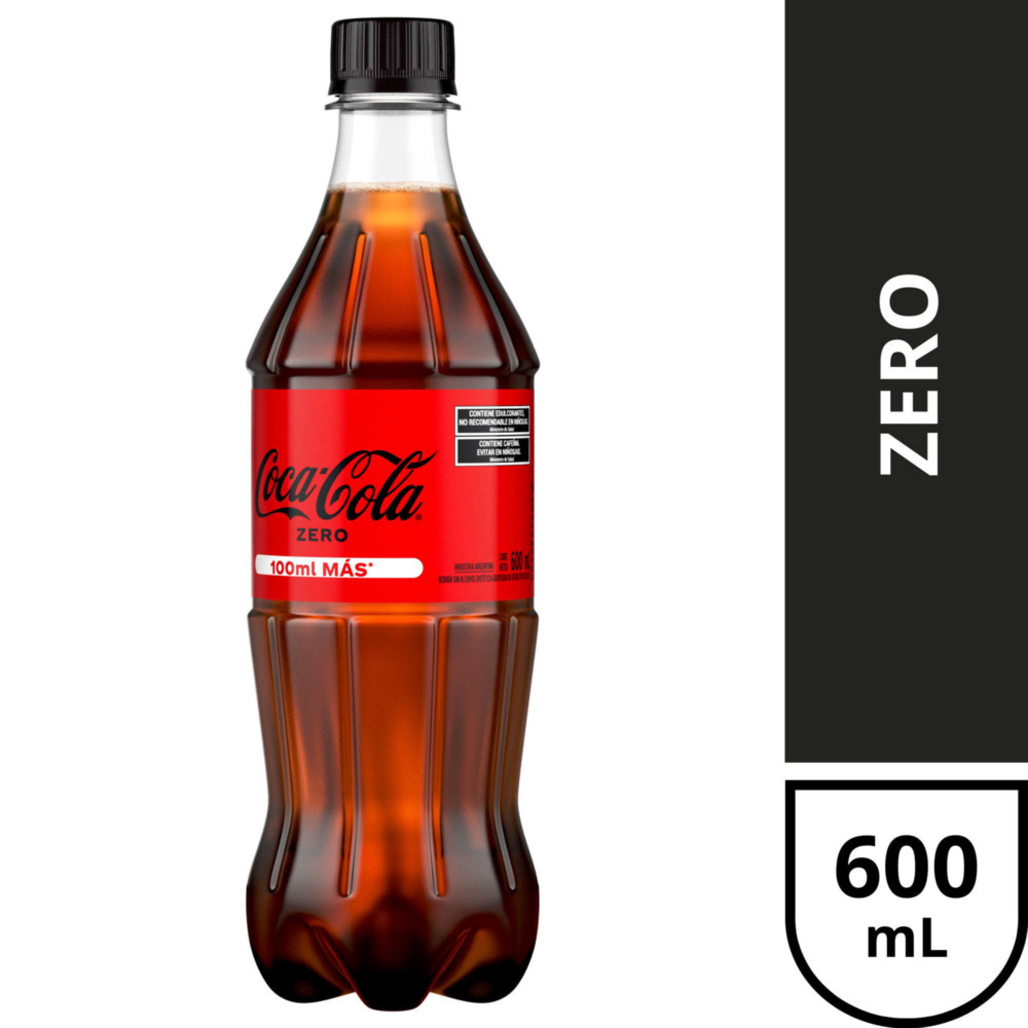 Gaseosa Coca-Cola Zero 600 ml