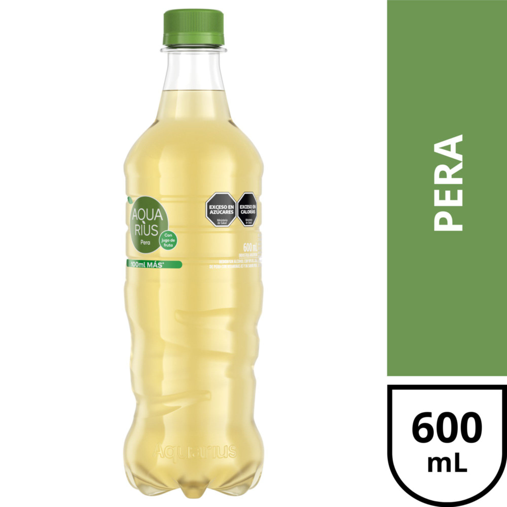 Agua saborizada Aquarius pera 600 ml