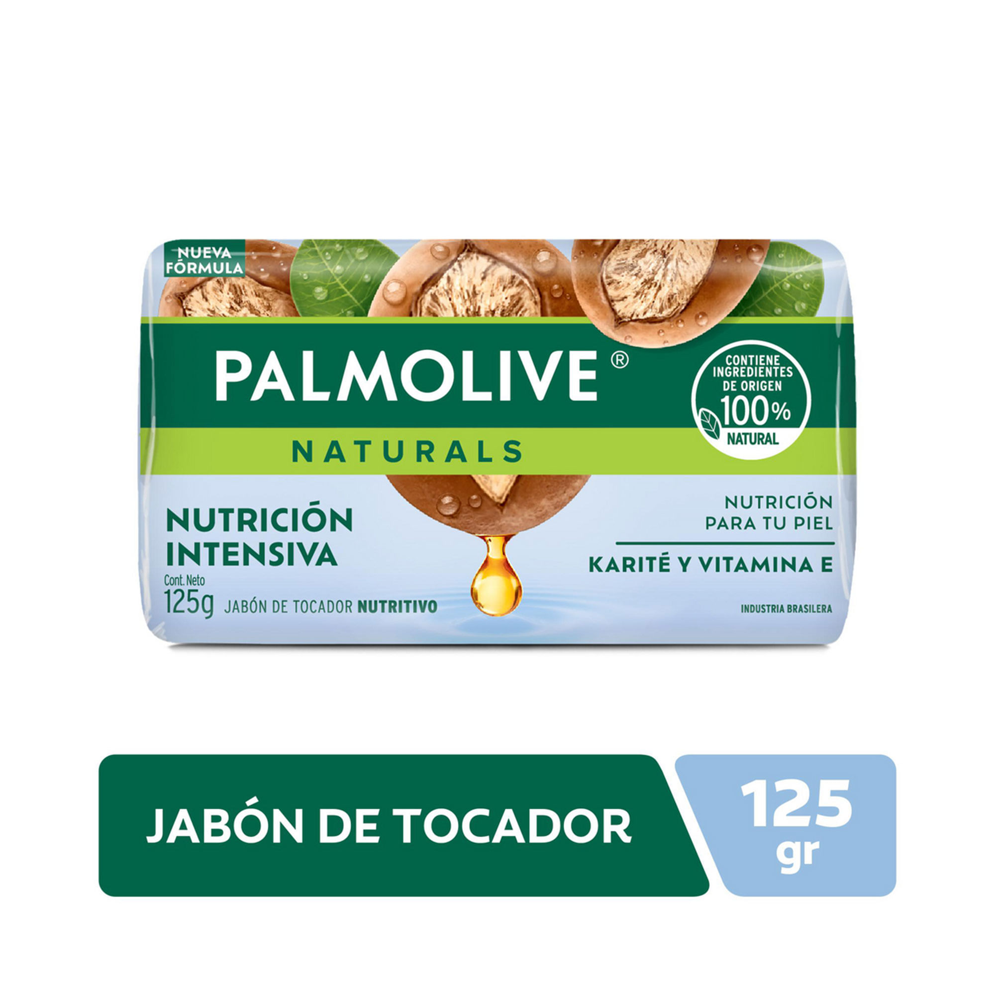 Jabón de tocador Palmolive Naturals Karite 125 grs