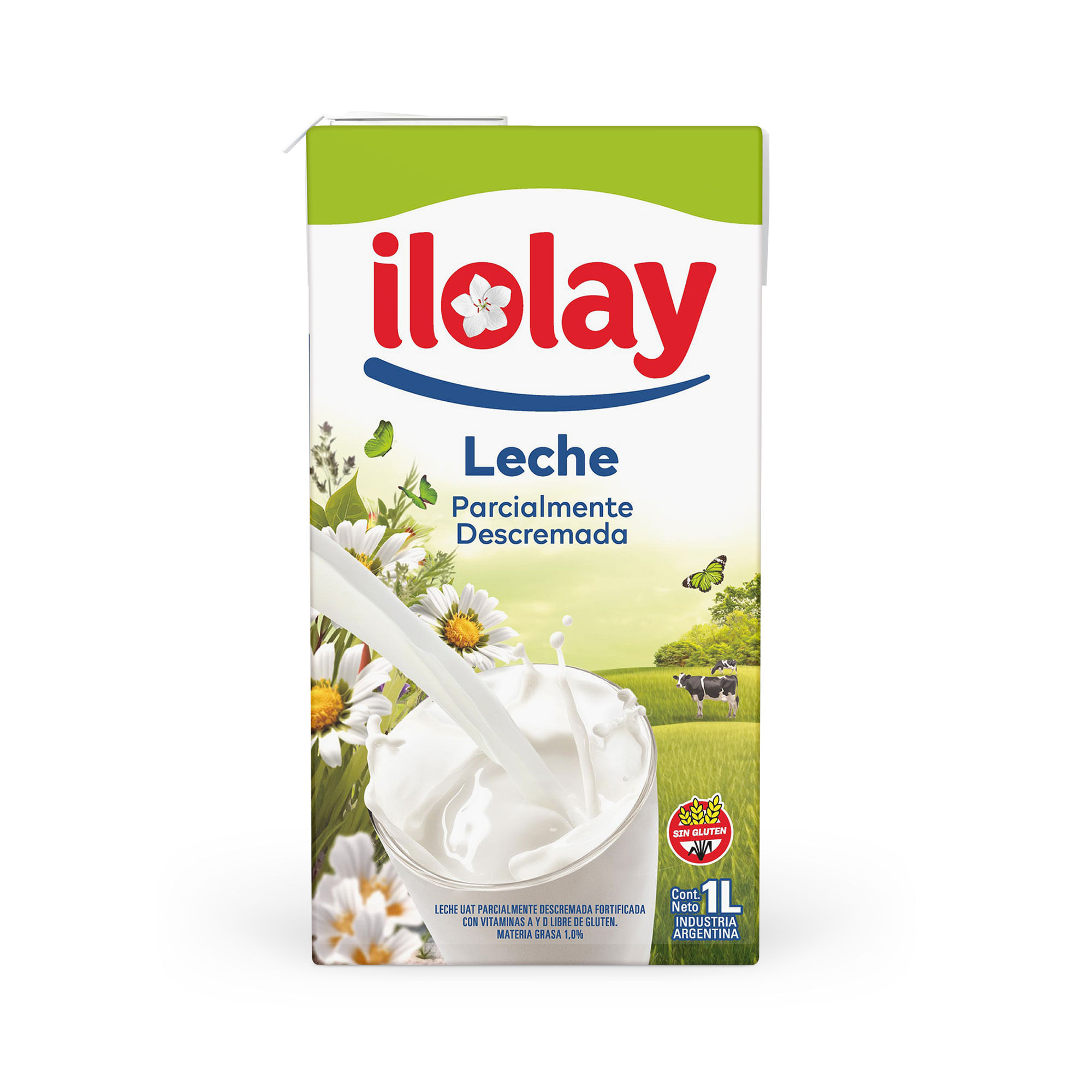 Leche descremada larga vida Ilolay 1 l.