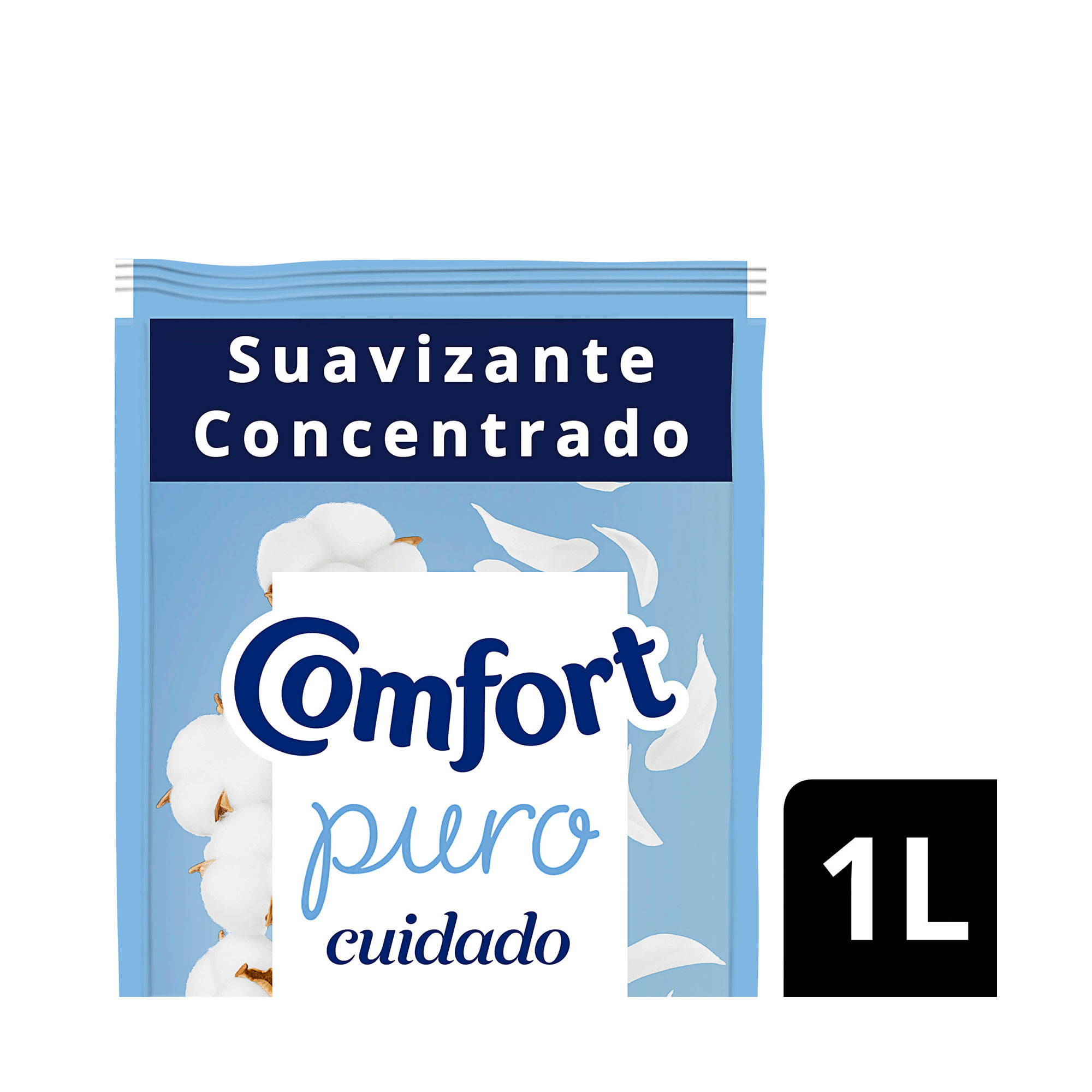Suavizante concentrado Comfort puro cuidado doypack 1 lt