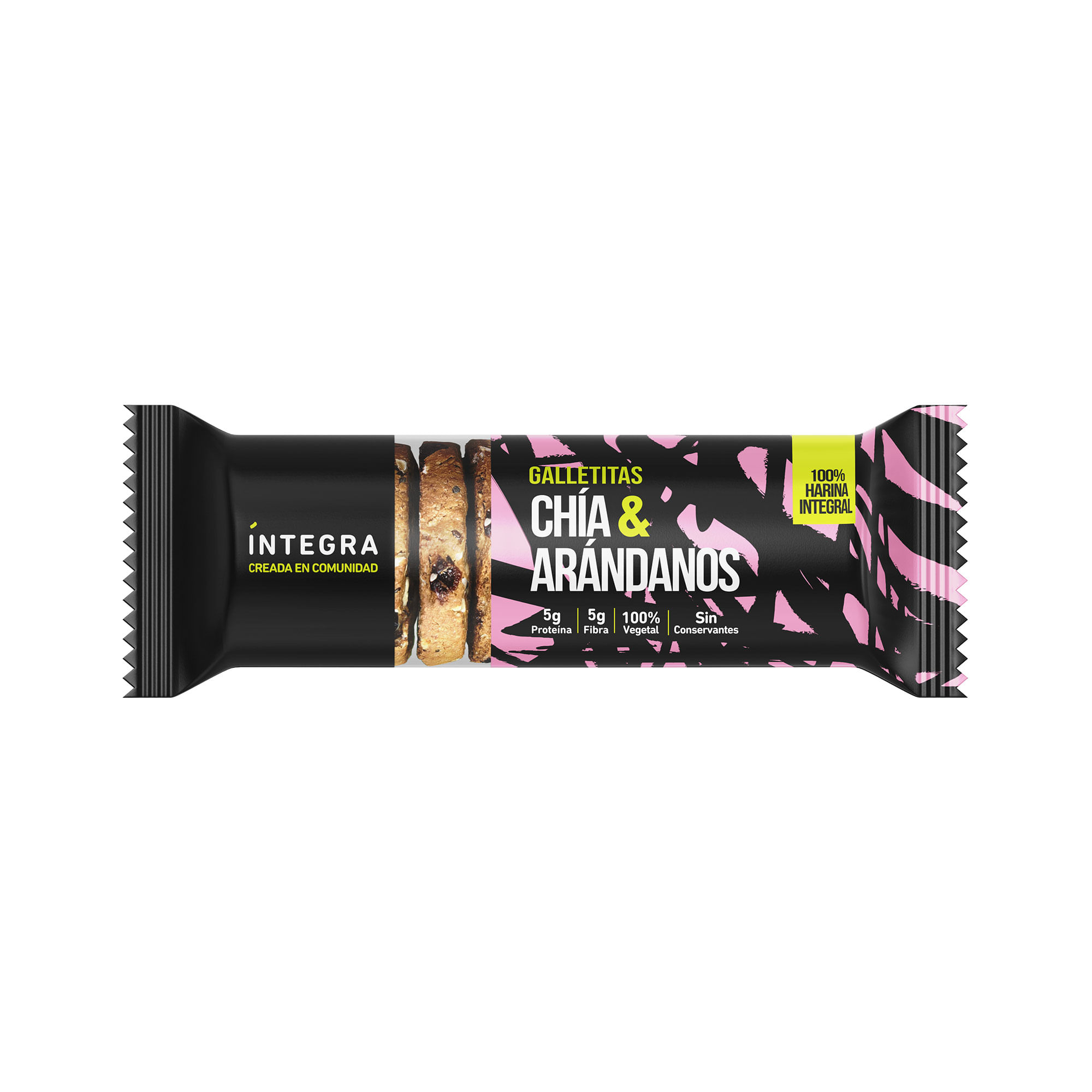 Galletitas dulces Integra de arándanos y chia 200 grs