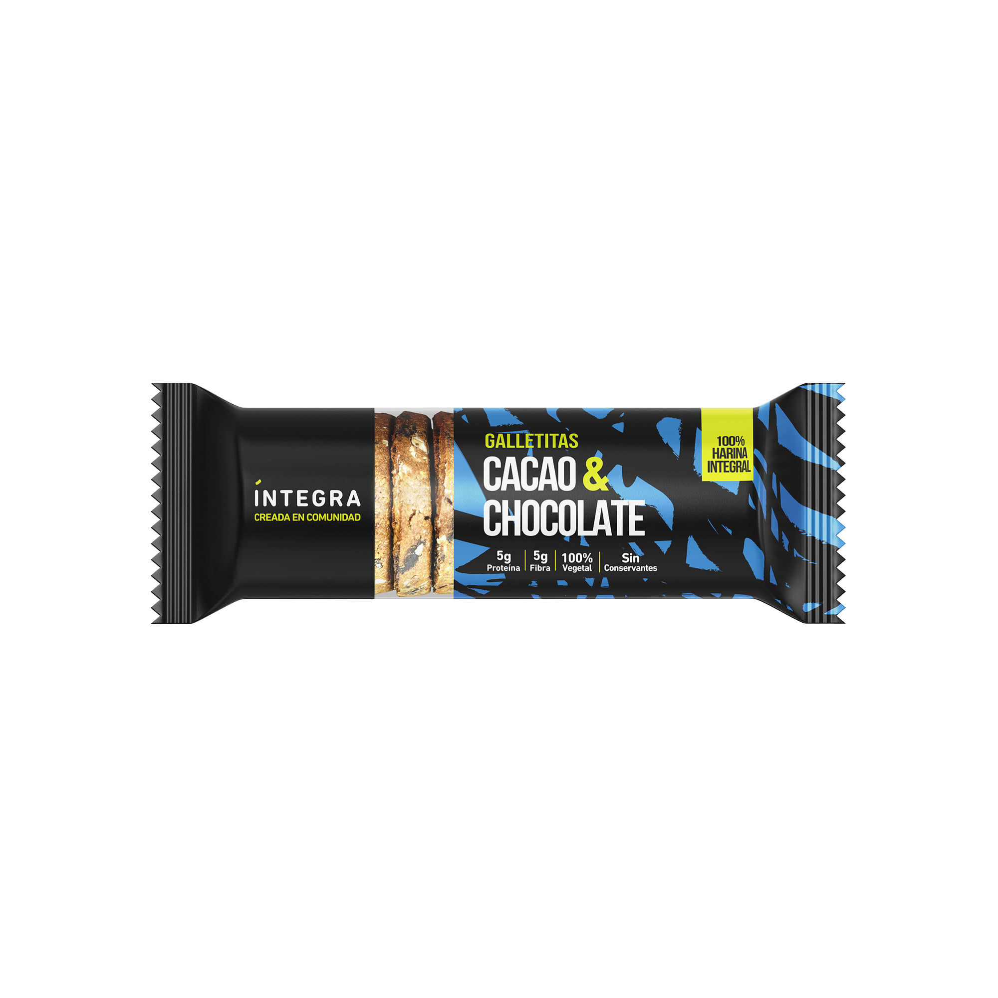 Galletitas dulces Integra de cacao y chocolate 200 grs