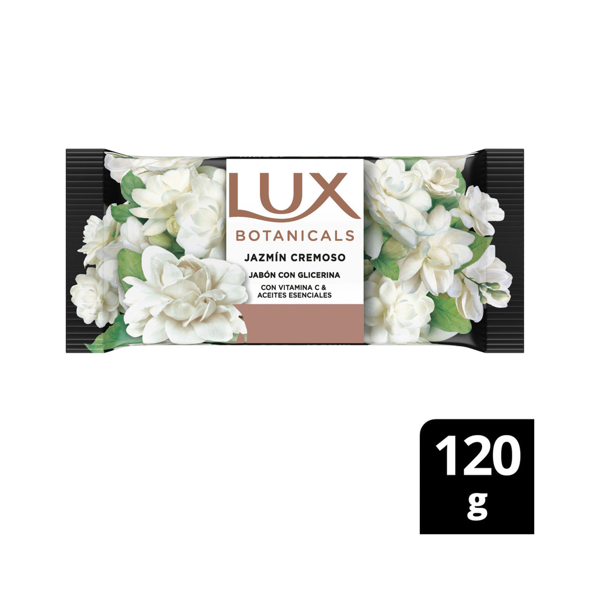 Jabón de tocador cremoso Luz jazmin 120 g.
