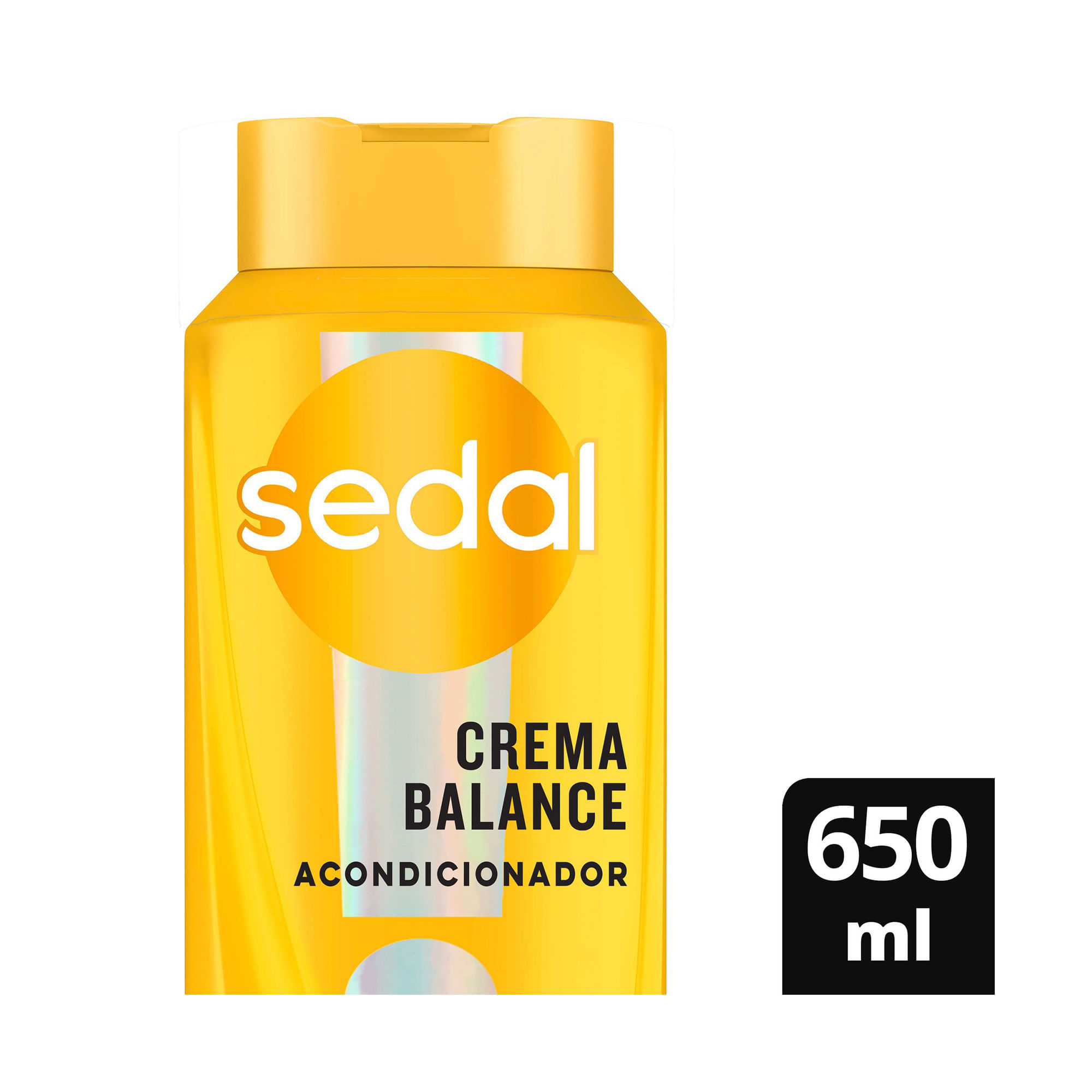 Acondicionador Sedal crema balance toque de seda 650 ml
