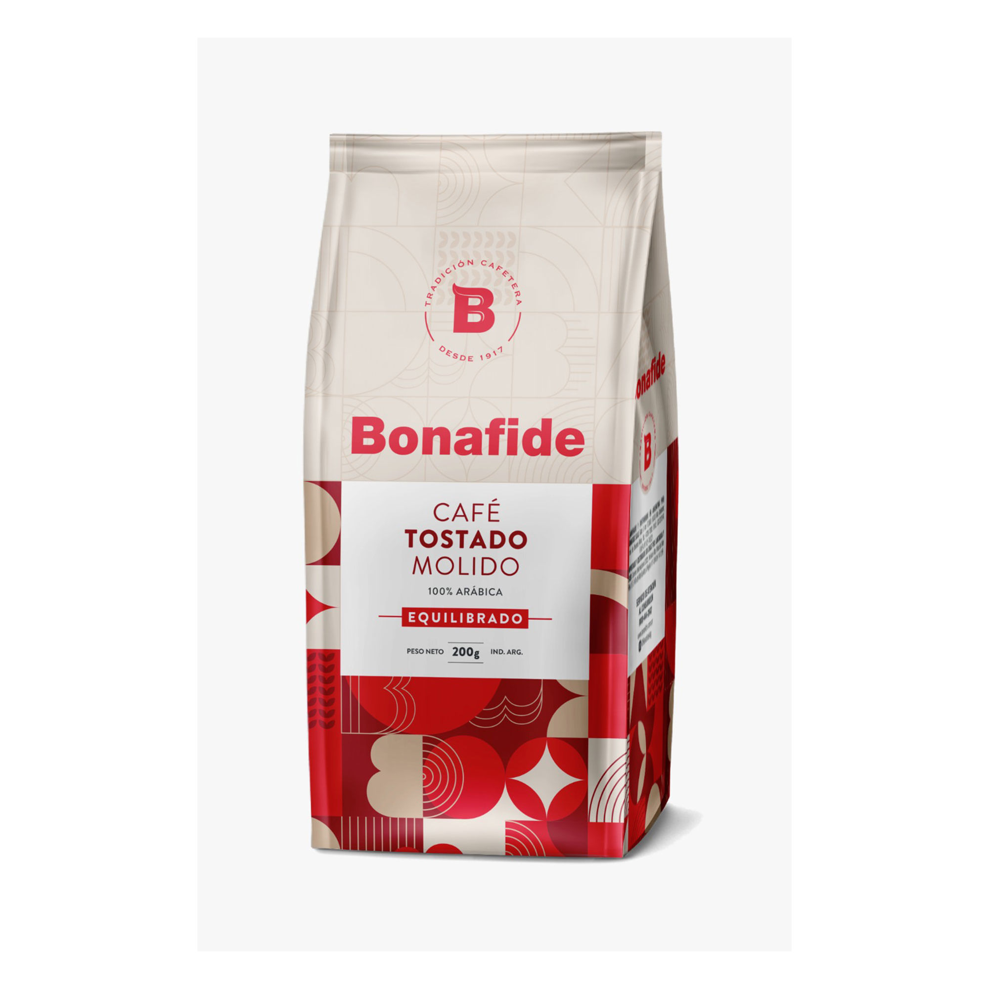 Café tostado molido Bonafide Equilibrado 200 grs