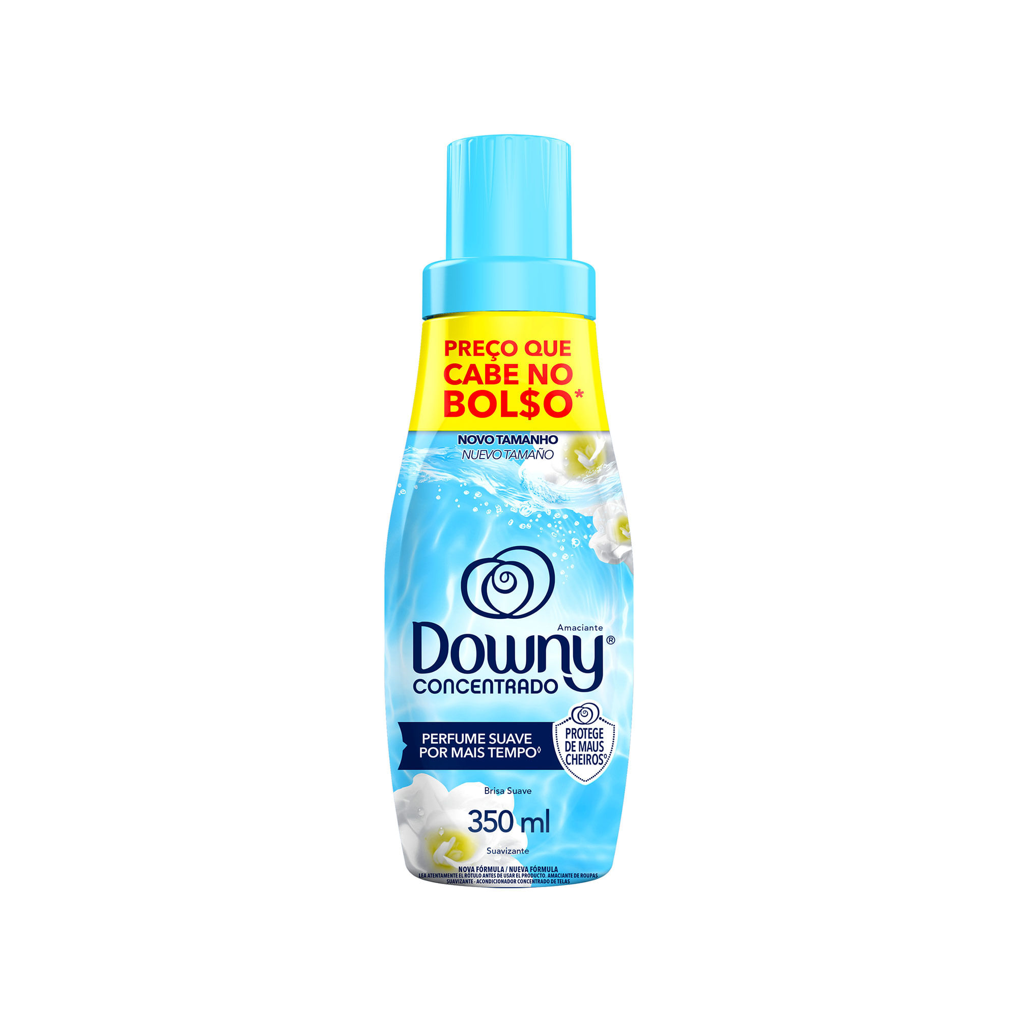 Suavizante concentrado Downy brisa suave en botella 350 ml