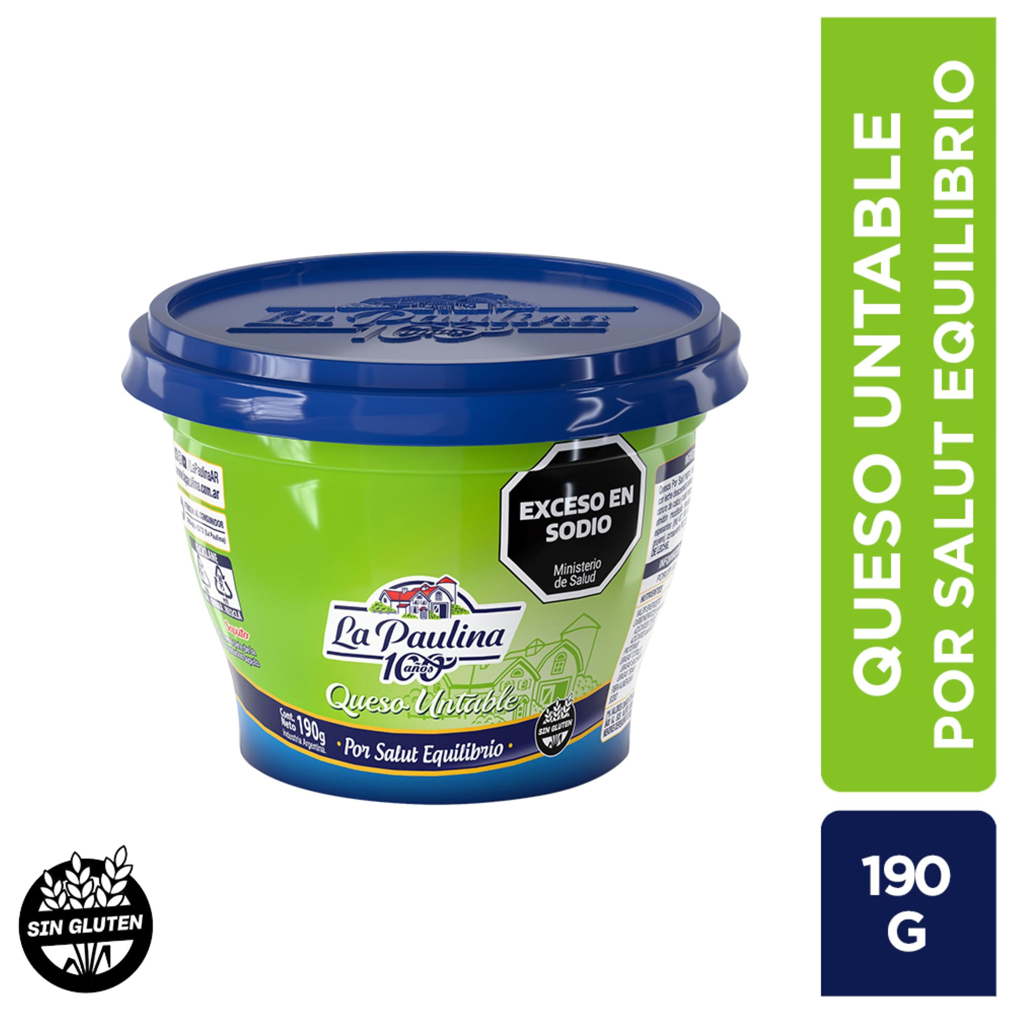 La Paulina queso untable por salut equilibrio 190 grs