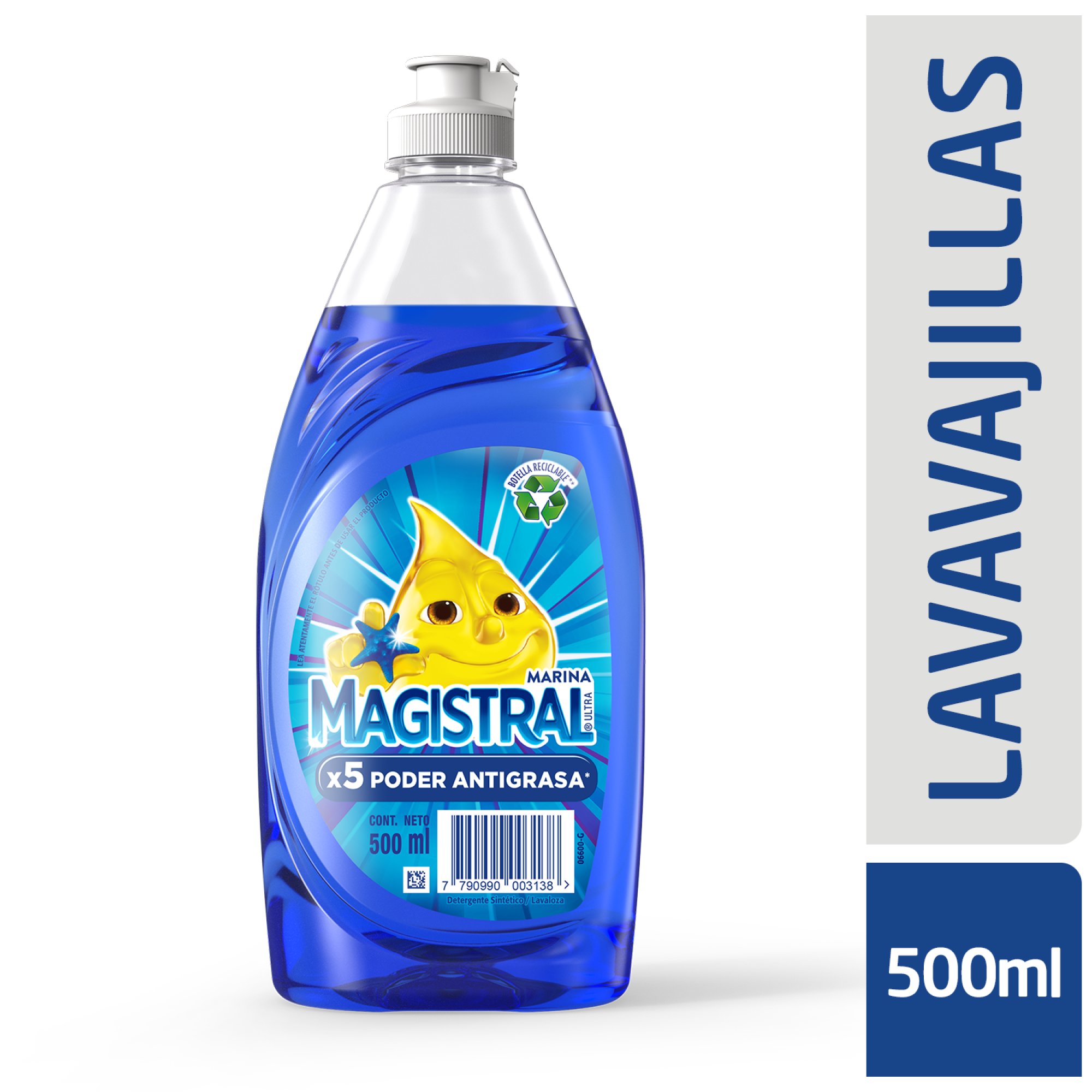 Detergente Magistral Ultra Marina Botella 500 ml