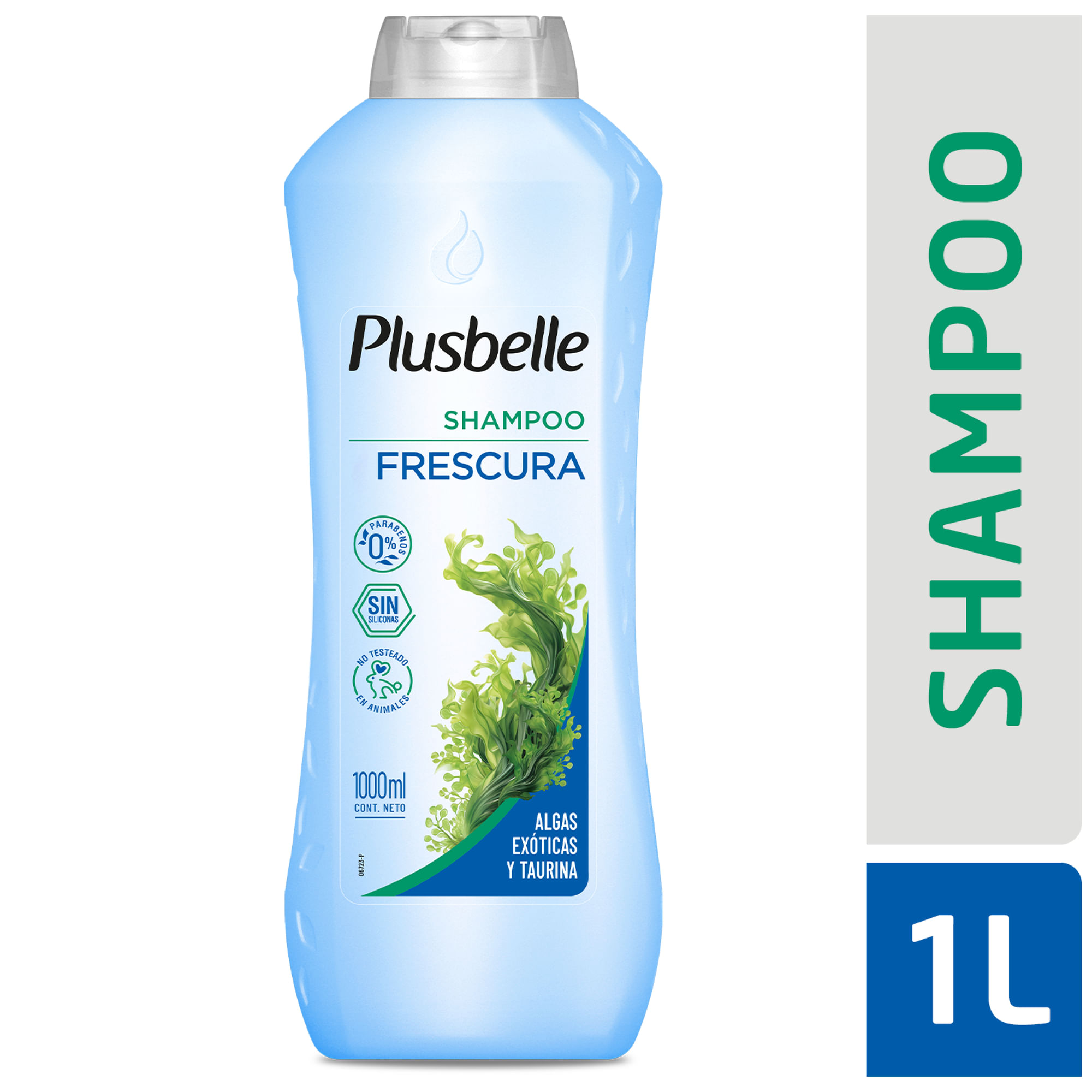 Plusbelle Litro Shampoo Frescura 1 lt