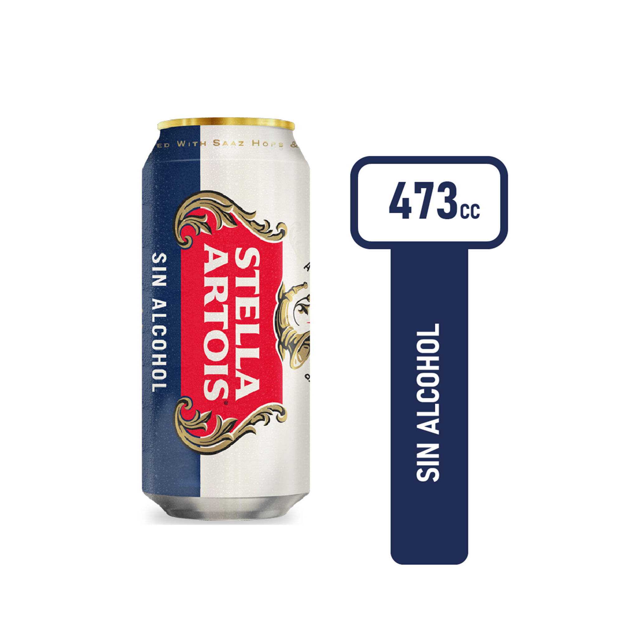 Cerveza blanca Stella Artois 0.0 473 ml