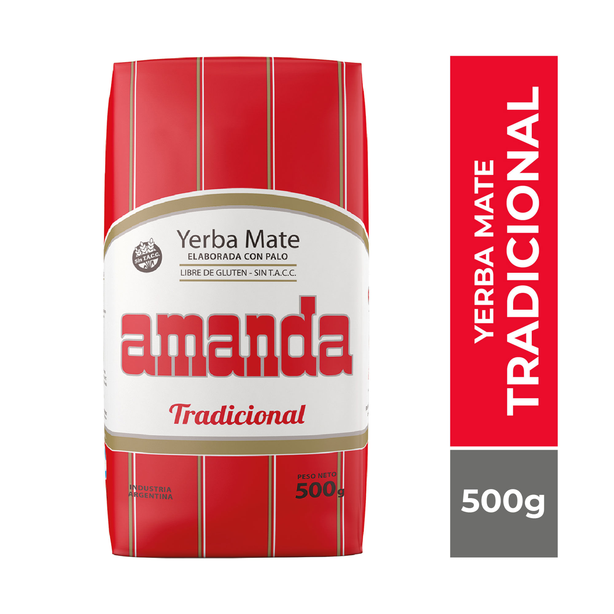 Yerba mate Amanda tradicional 500 grs