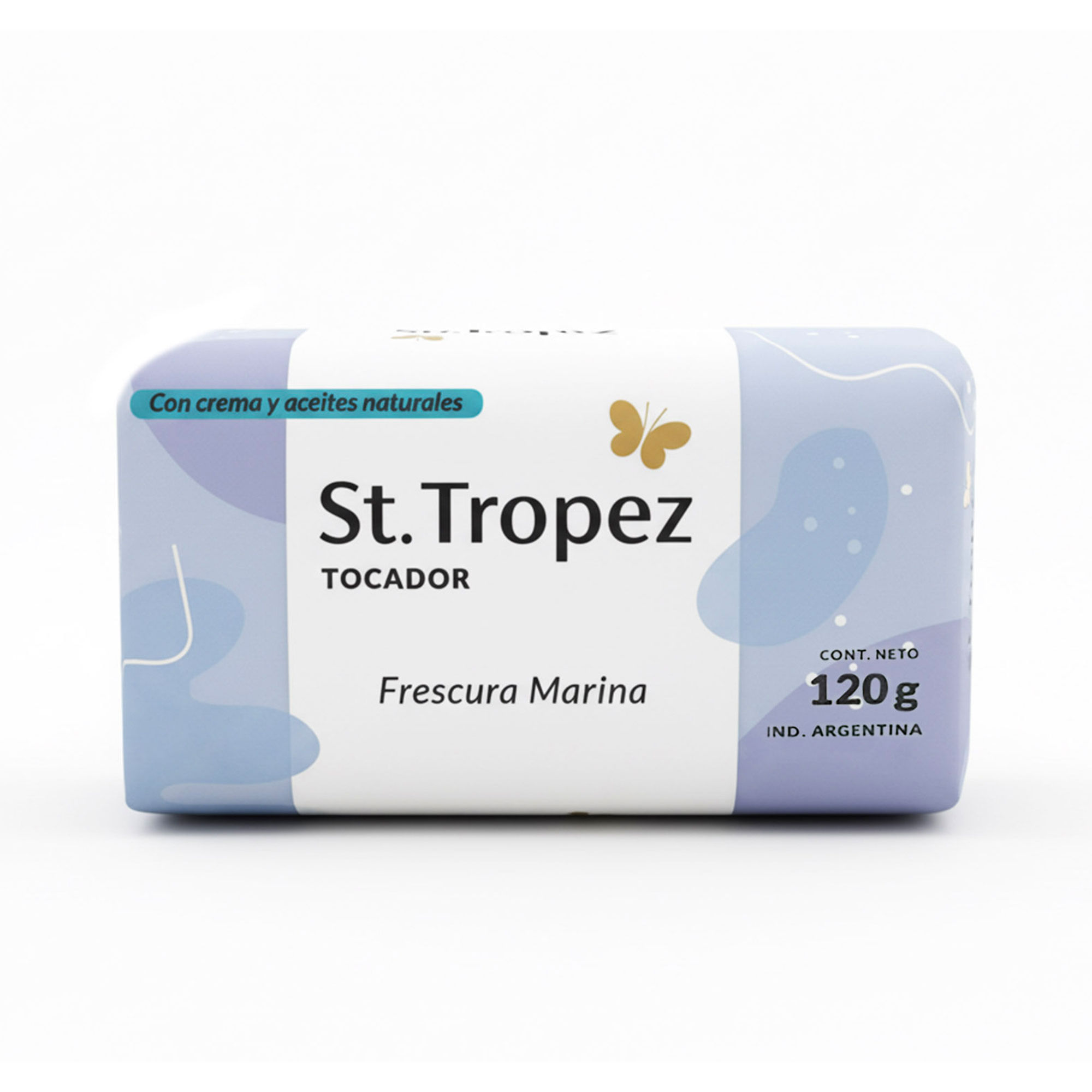 Jabón de tocador St Tropez frescura marina 120 grs