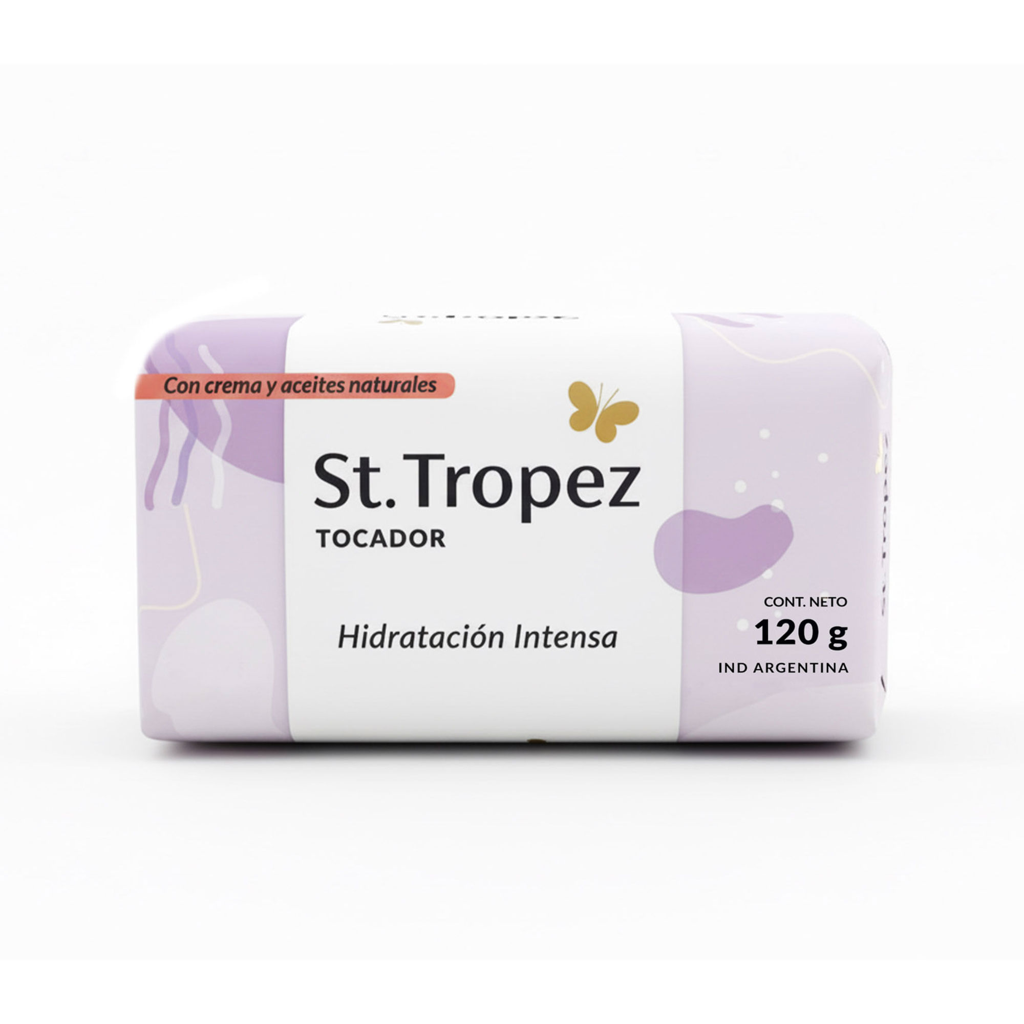 Jabón de tocador St Tropez hidratación intensa 120 grs