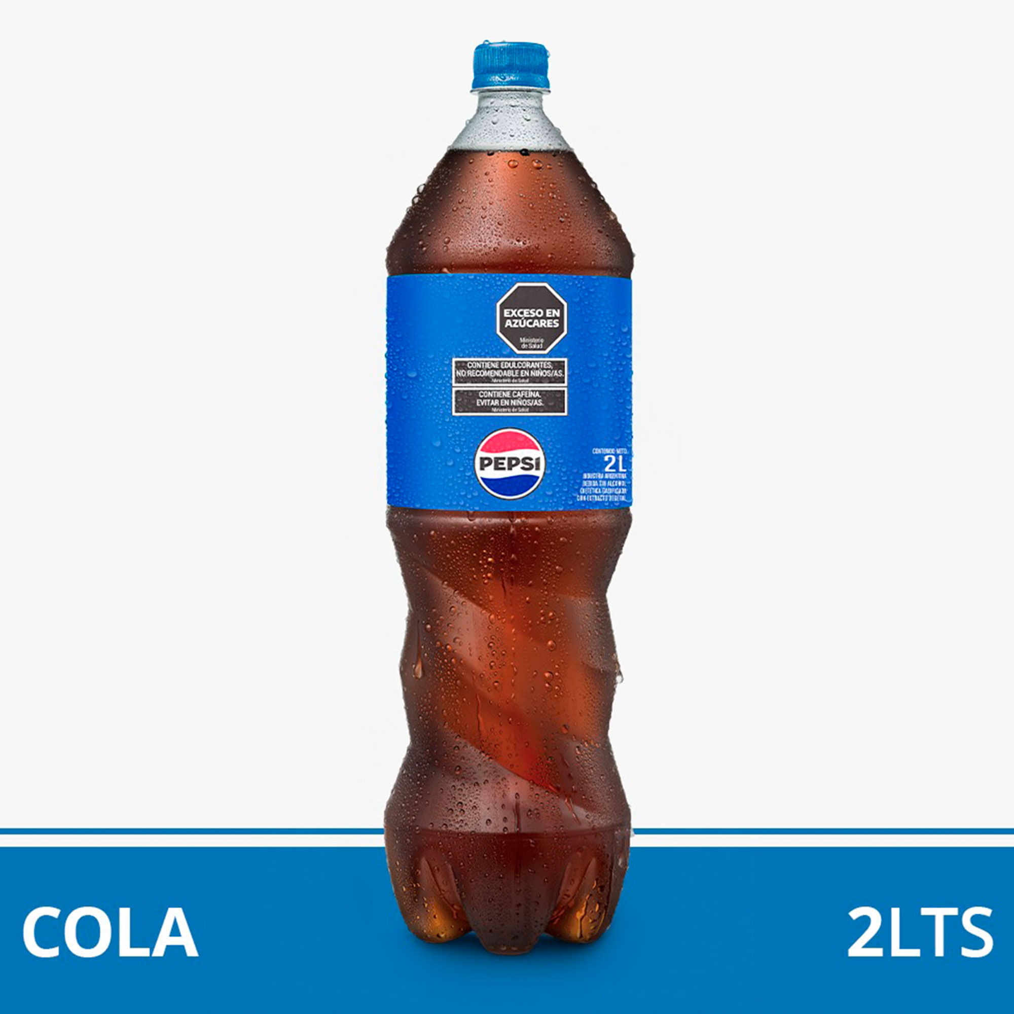 Gaseosa cola regular Pepsi 2 lts.