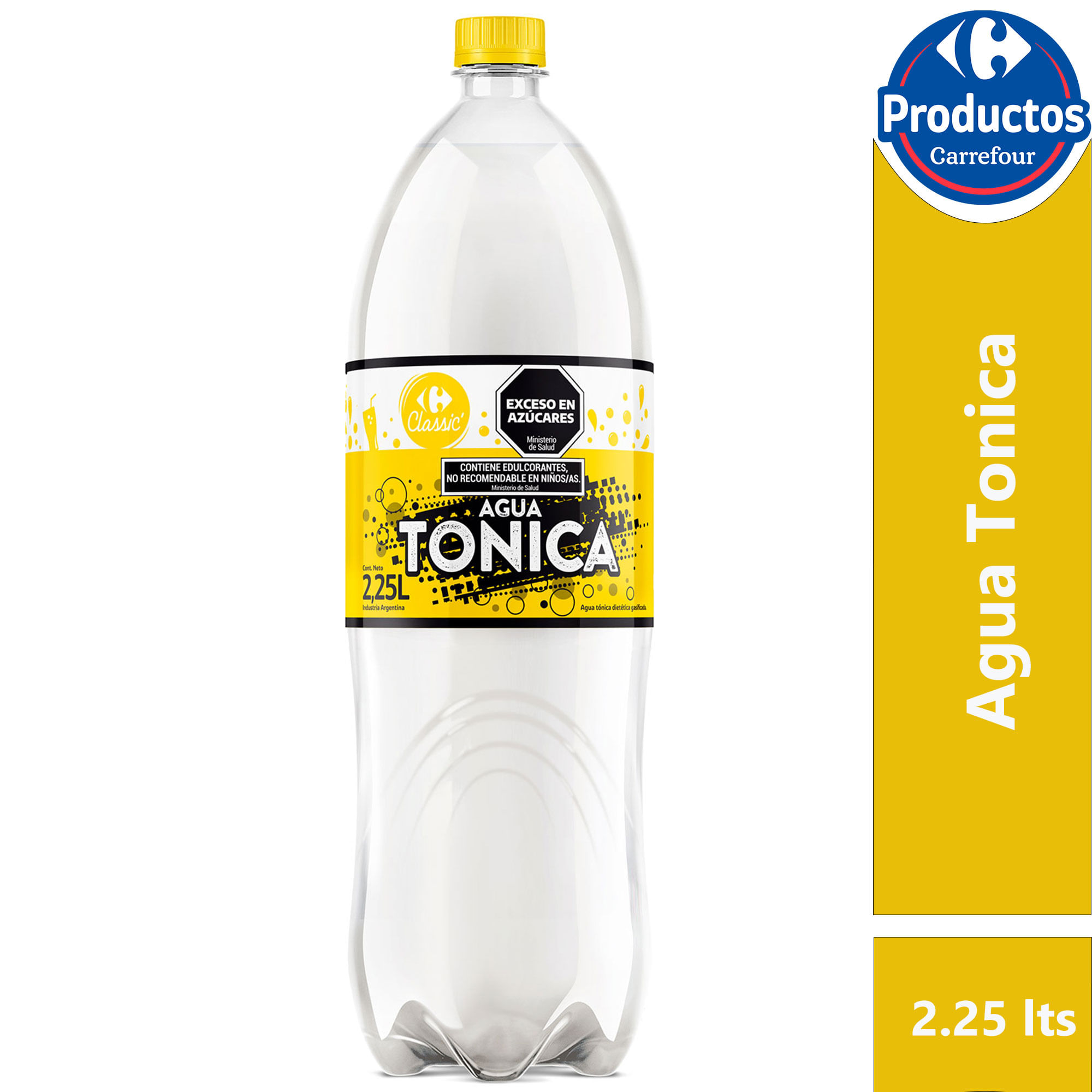 Agua tónica Carrefour Classic 2,25 lts