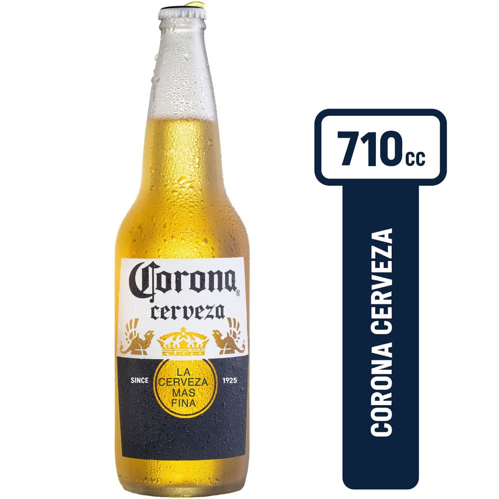 Cerveza rubia Corona 710 ml