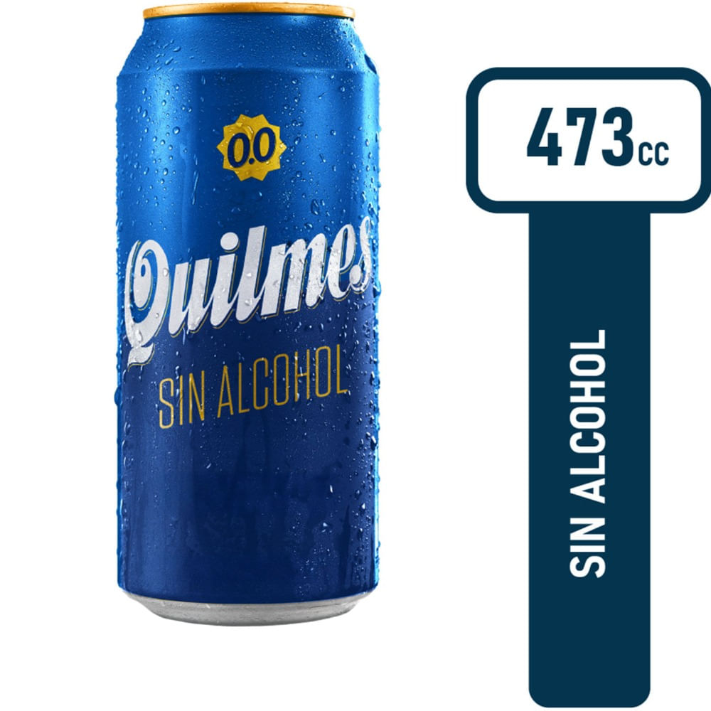 Cerveza blanca Quilmes sin alcohol 473 ml