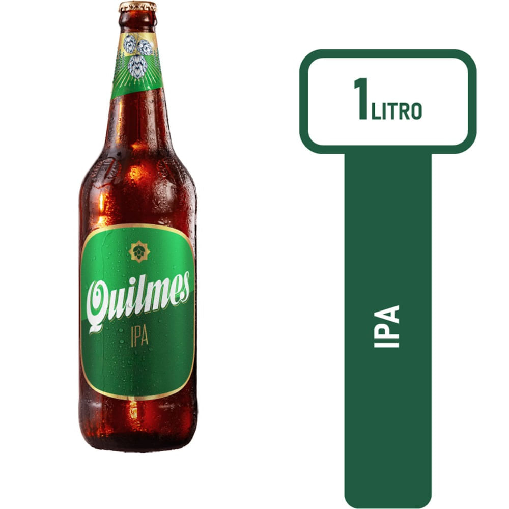 Cerveza Quilmes Ipa retornable 1 lt