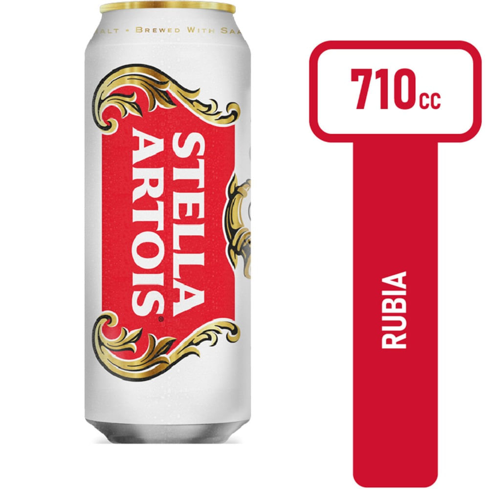 Cerveza blanca Stella Artois 710 ml