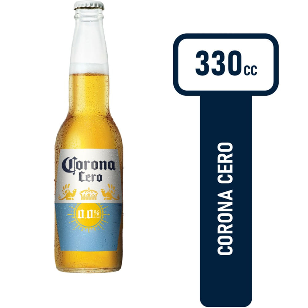 Cerveza blanca sin alcohol Corona 0.0% 330 ml