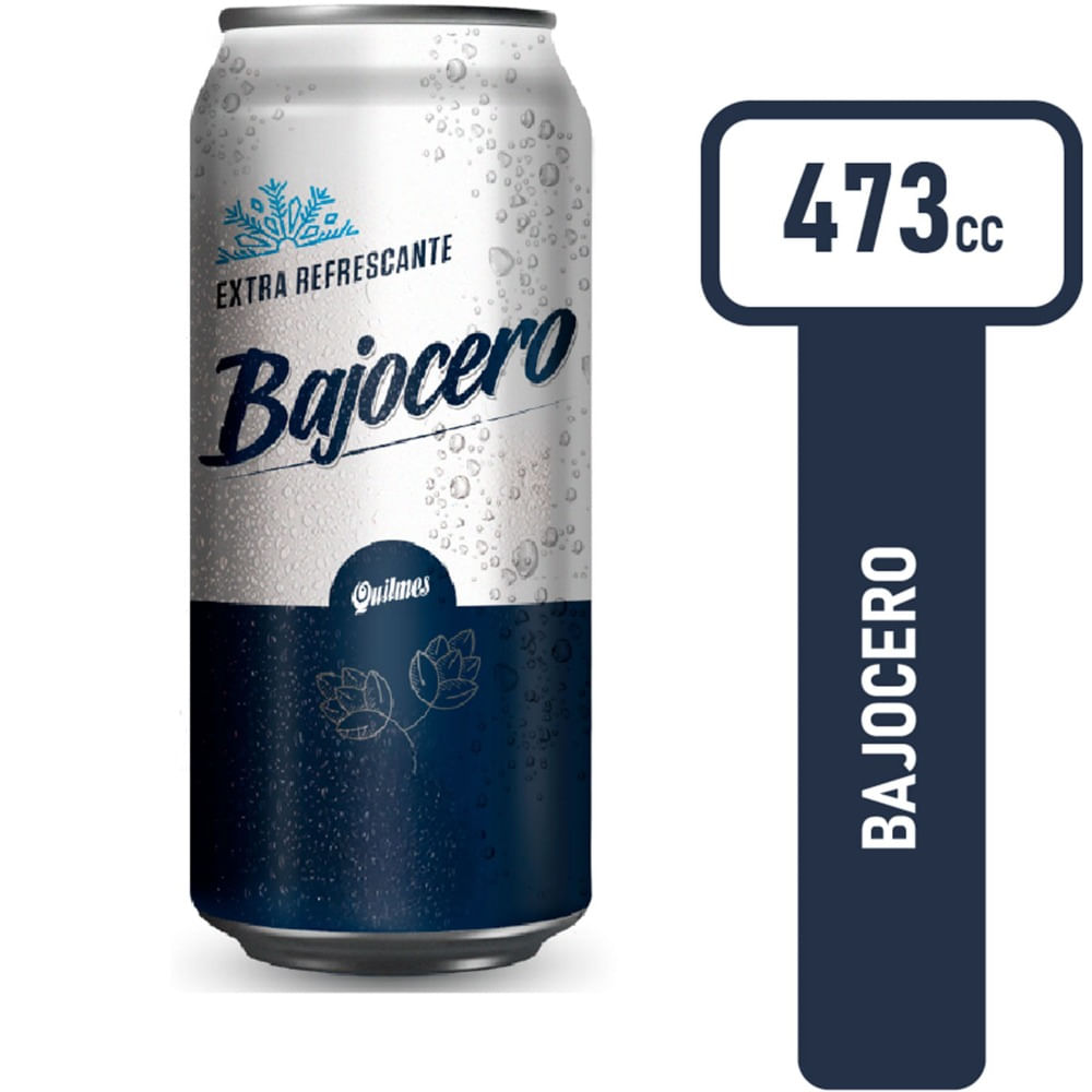 Cerveza blanca Quilmes Bajo cero en lata 473 ml
