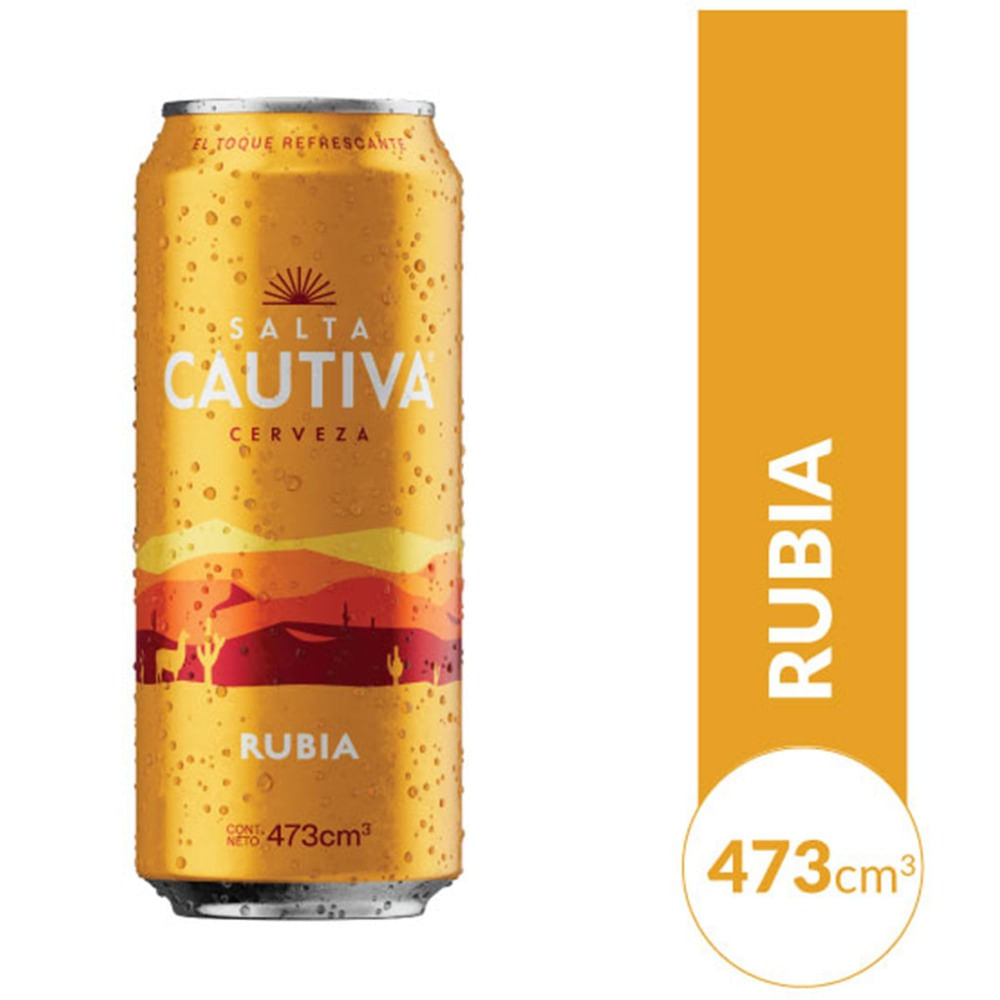 Cerveza blanca Salta Cautiva 473 ml