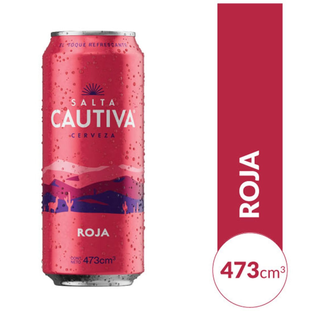 Cerveza roja Salta Cautiva 473 ml