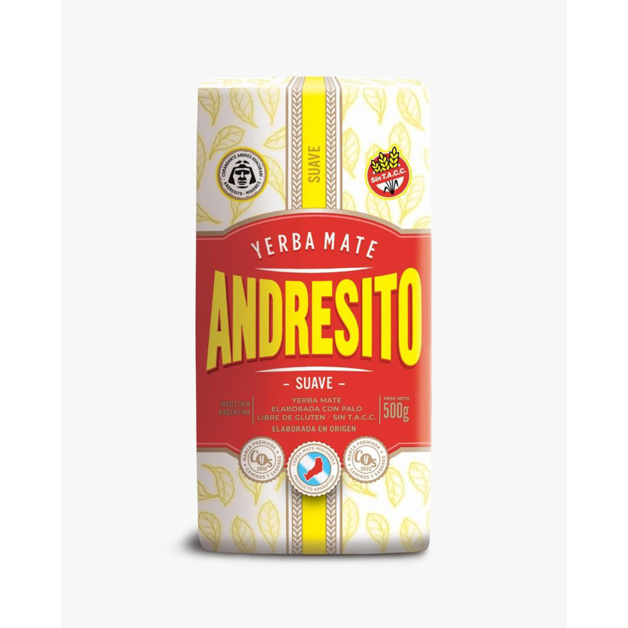 Yerba mate suave Andresito 500 grs