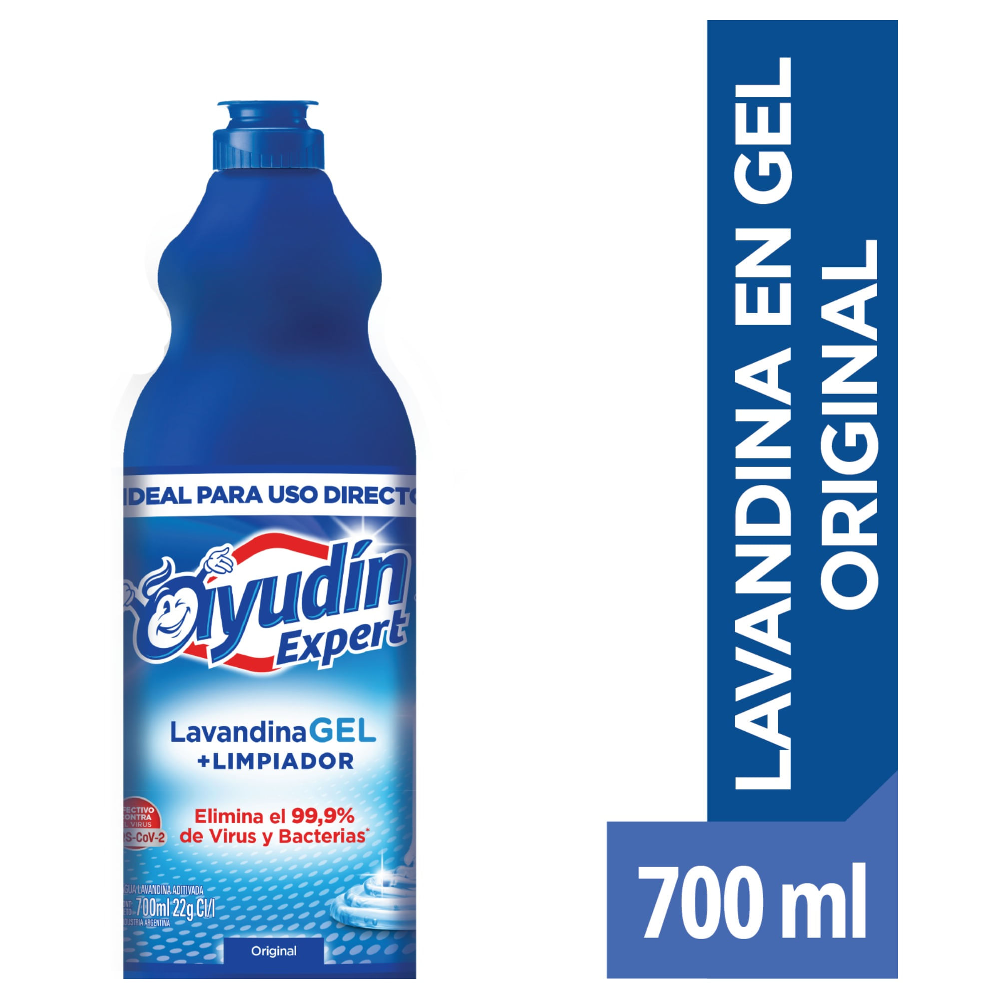 Lavandina en gel Ayudín original 700 ml.