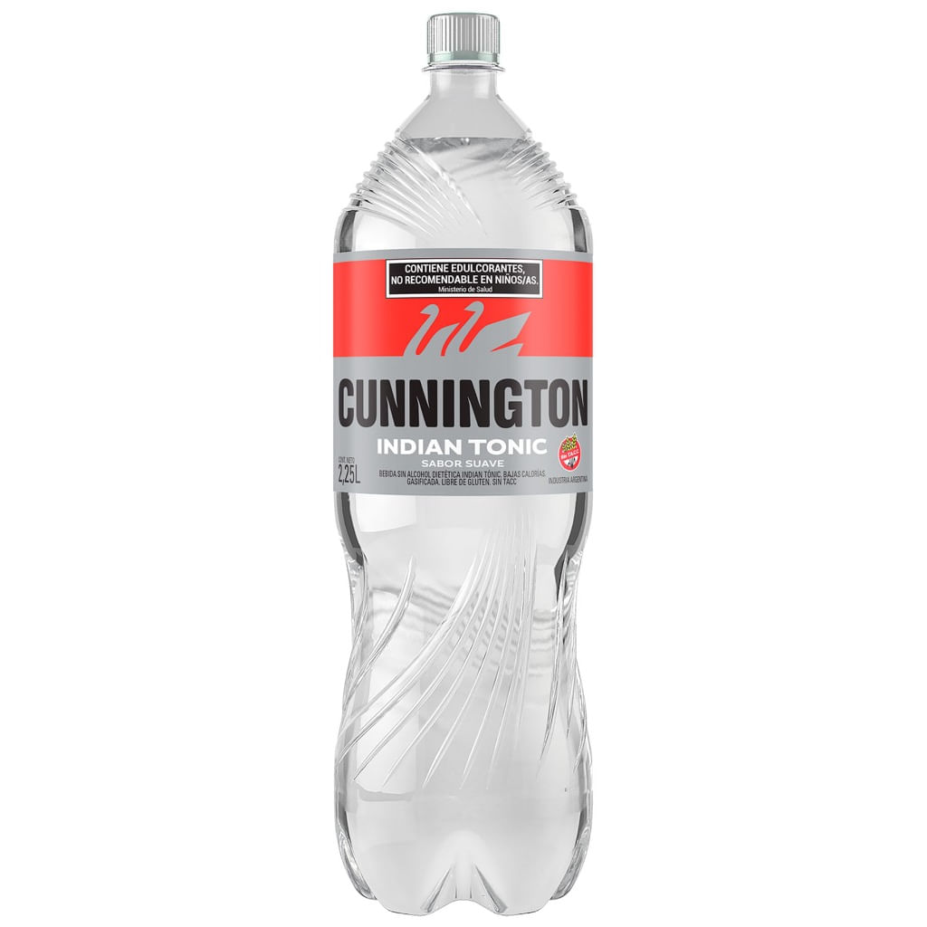 Gaseosa tónica Cunnington suave sin tacc 2,25 lts
