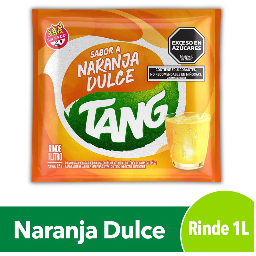 Jugo en polvo Tang naranja dulce 15 g