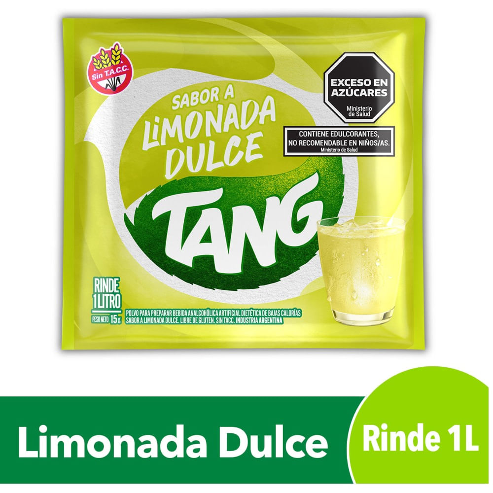 Jugo en polvo Tang limonada dulce 15 g