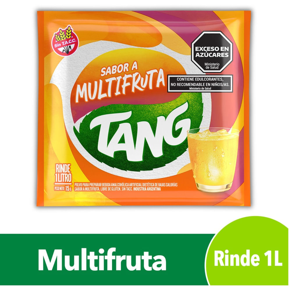 Jugo en polvo Tang multifruta 15 g